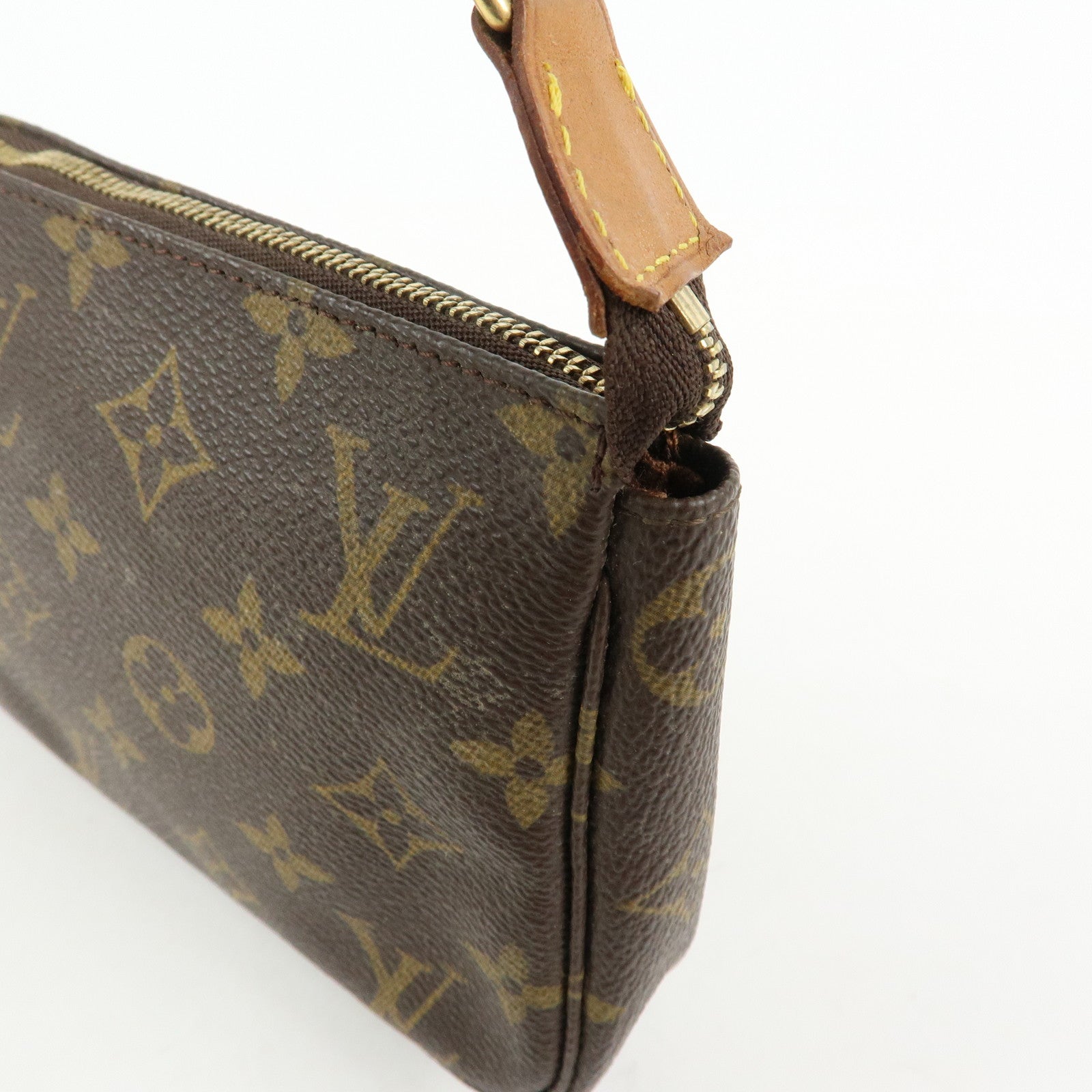 Louis Vuitton Monogram Pochette Accessoires Pouch Hand Bag M51980