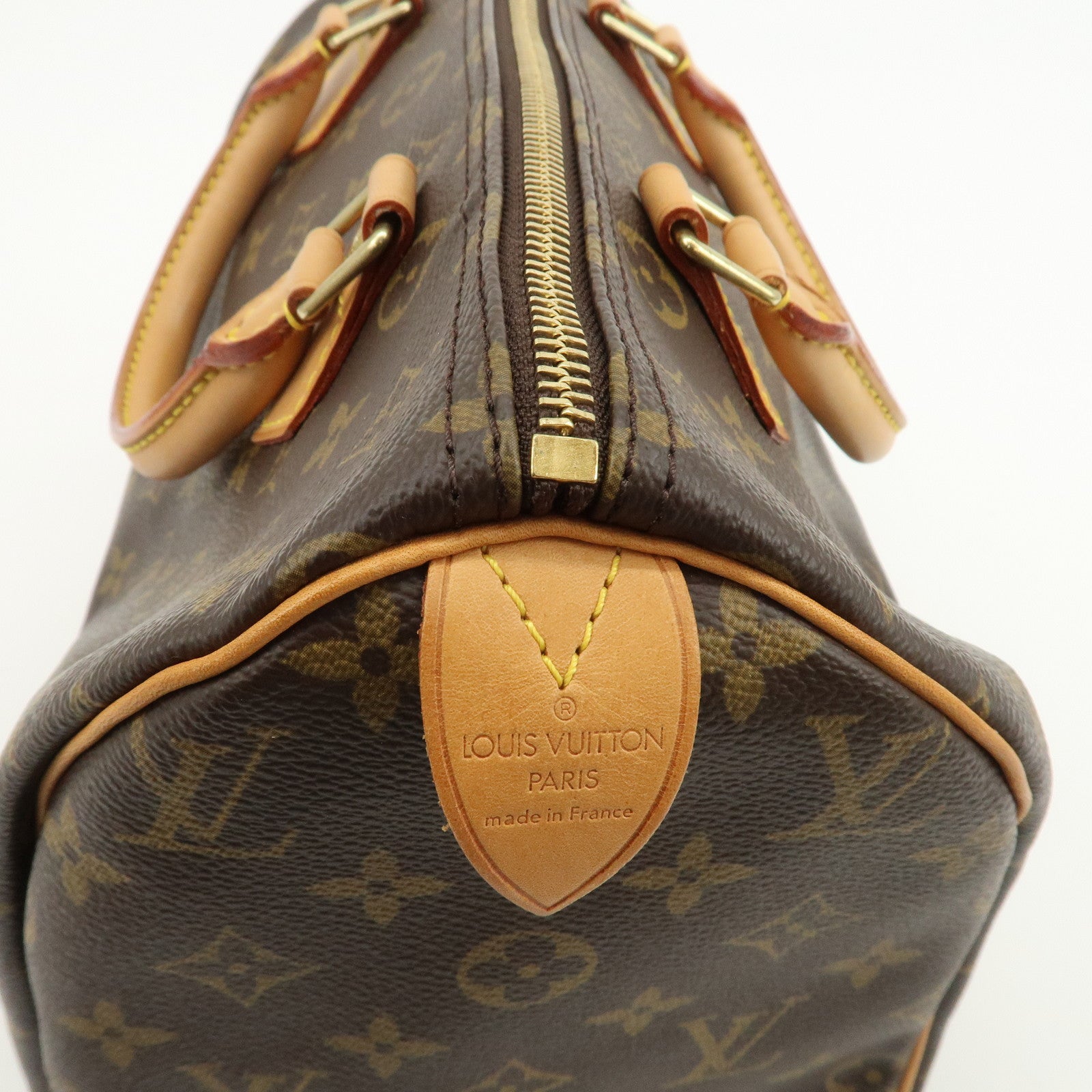 Louis Vuitton Monogram Speedy 30 Boston Bag Hand Bag Brown M41526