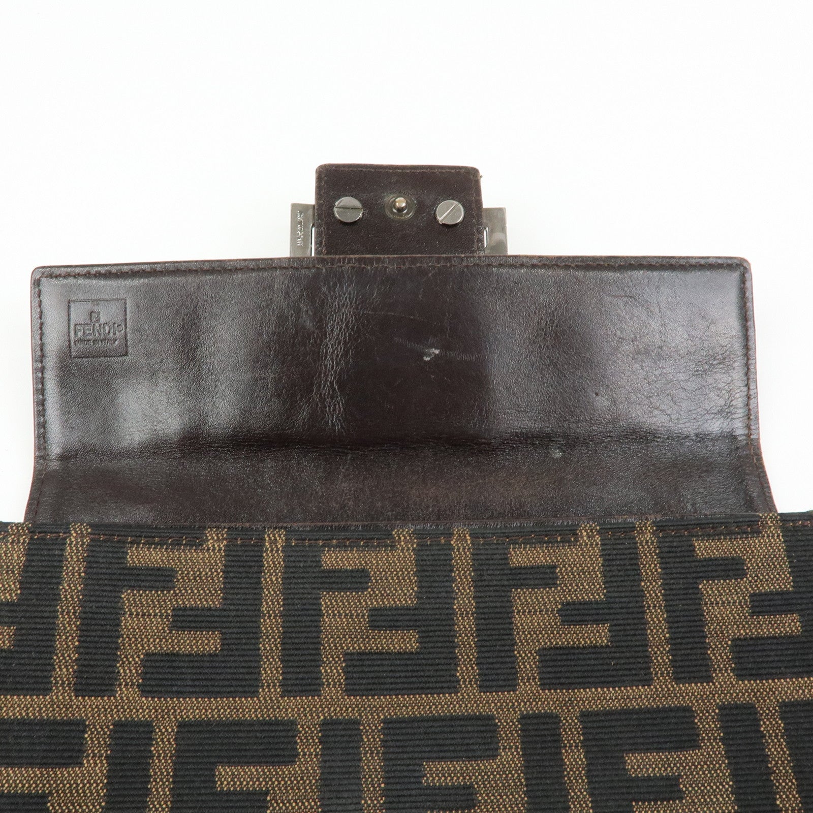 FENDI F IS FENDI Set of 2 Zucca Leather Canvas Wallet 8M0387 8M0021