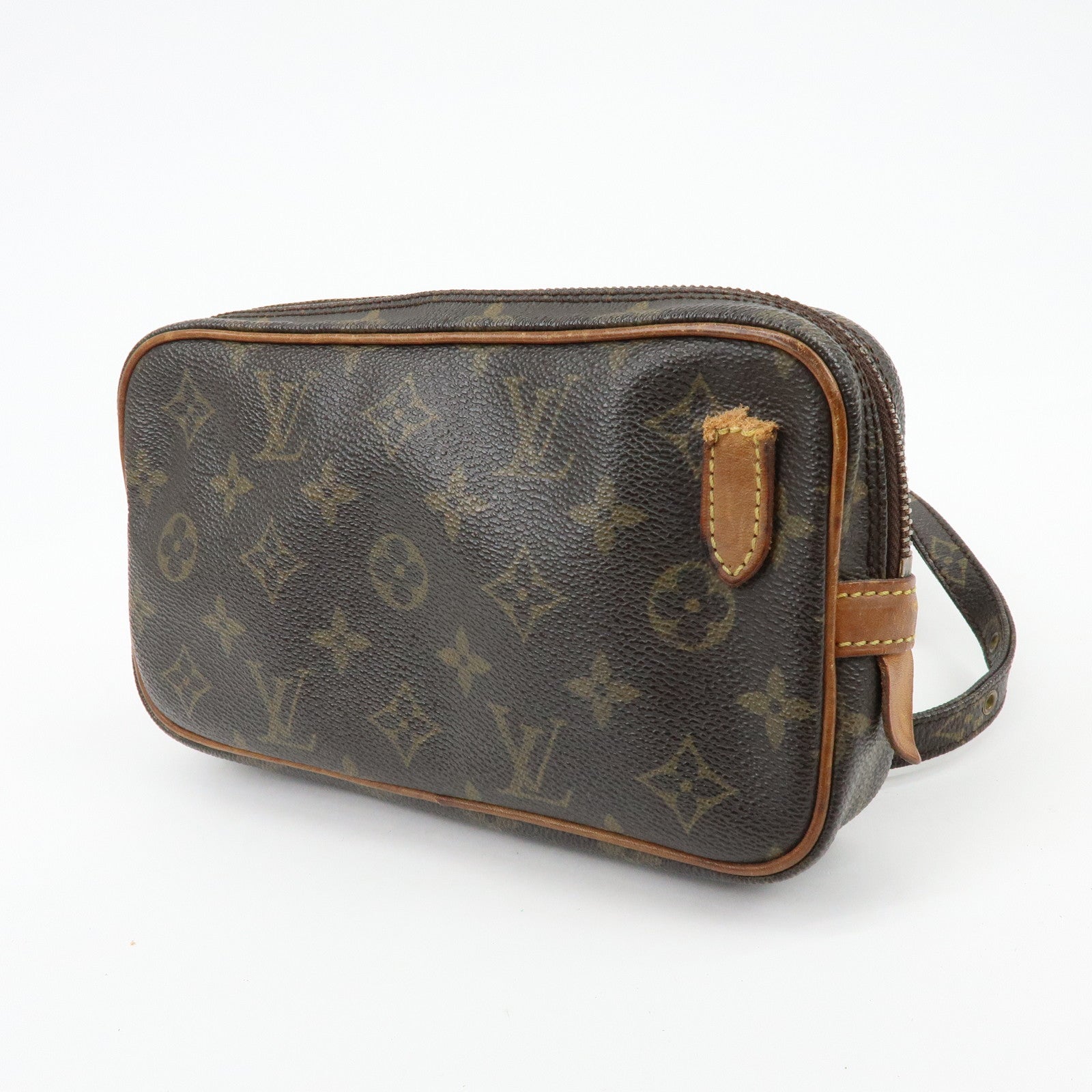 Louis Vuitton Monogram Pochette Marly Bandouliere Bag Brown M51828