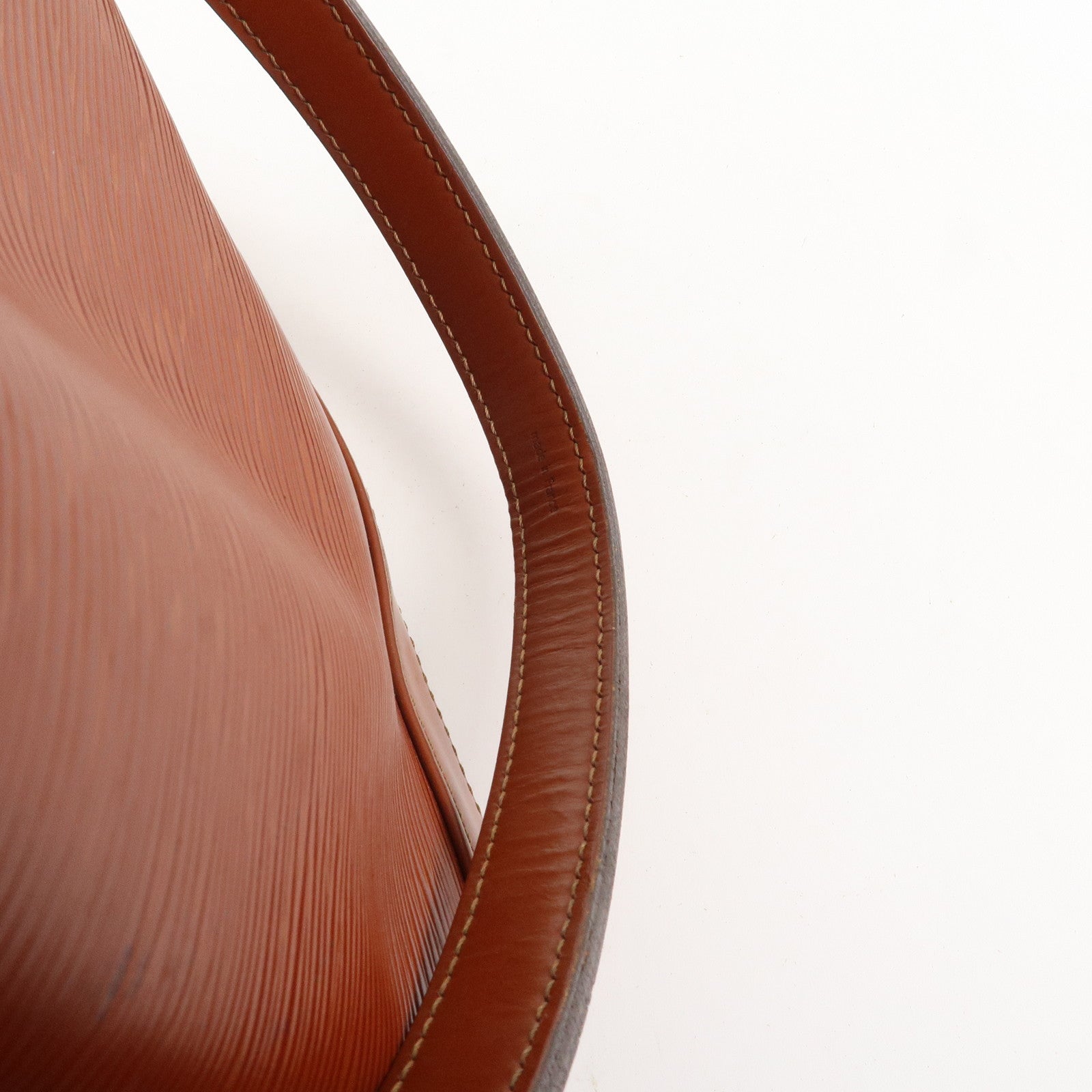 Louis Vuitton Epi Noe Leather Shoulder Bag Kenya Brown M44003