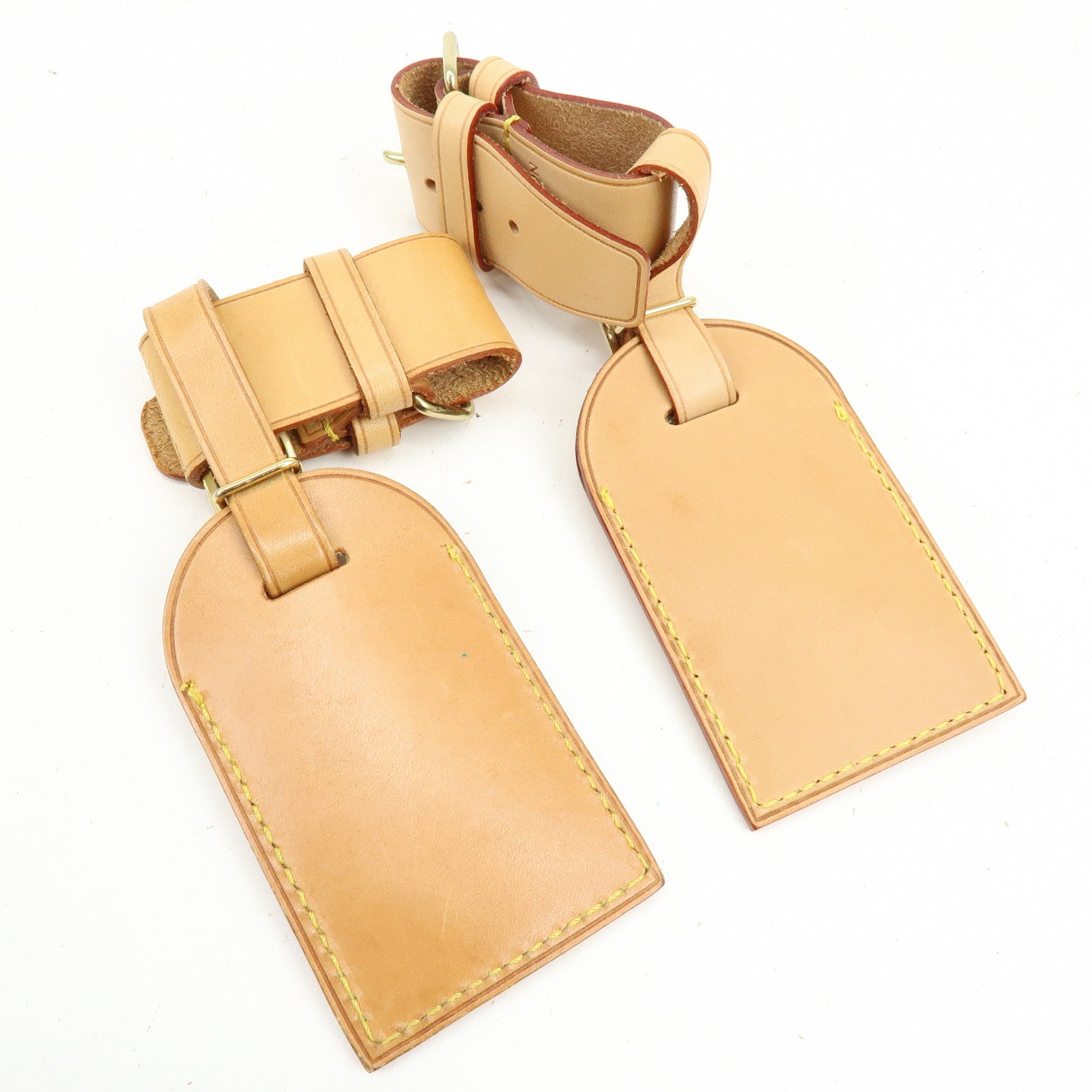 Louis Vuitton Set of 10 Leather Name Tag & Poignet