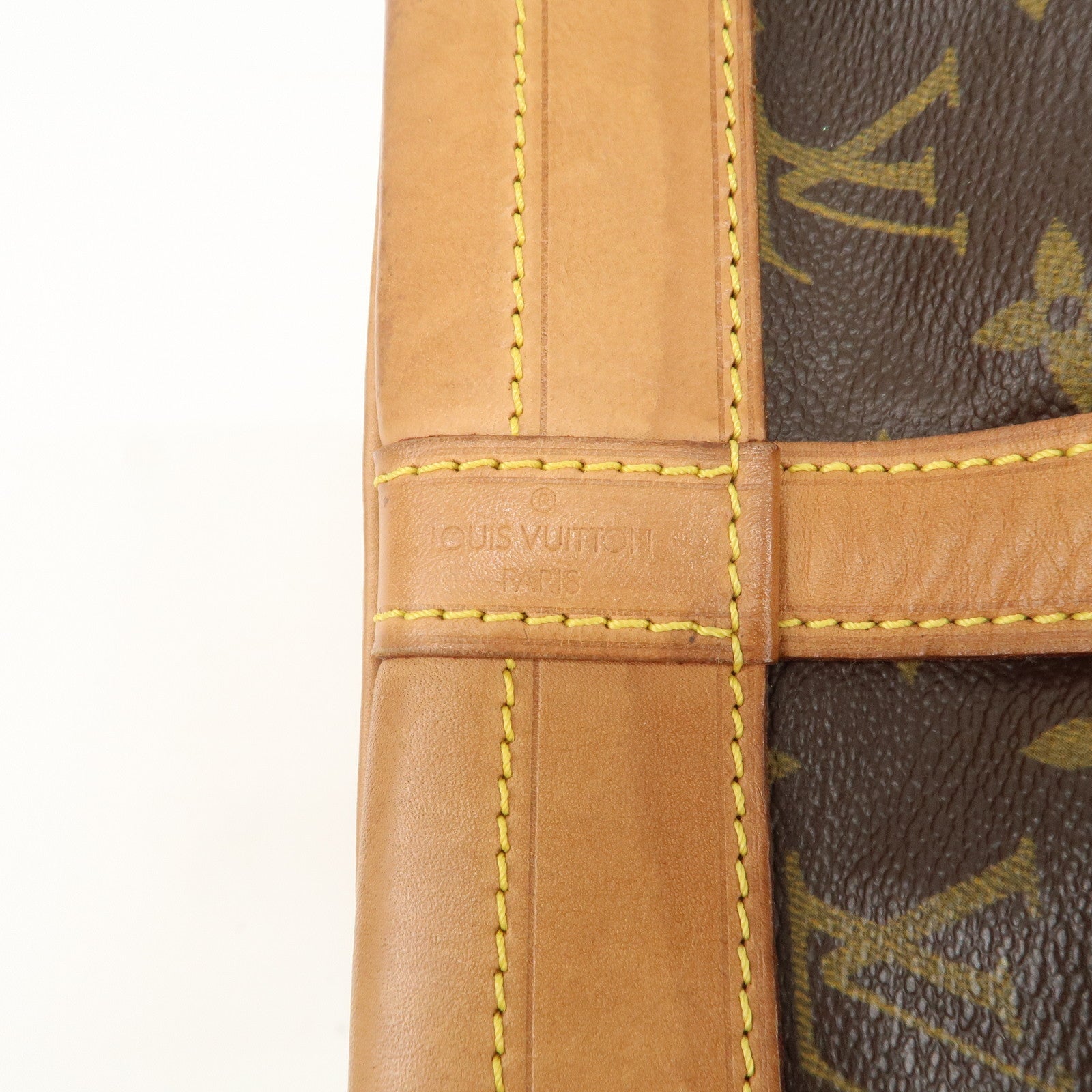 Louis Vuitton Monogram Noe Shoulder Bag Hand Bag Brown M42224