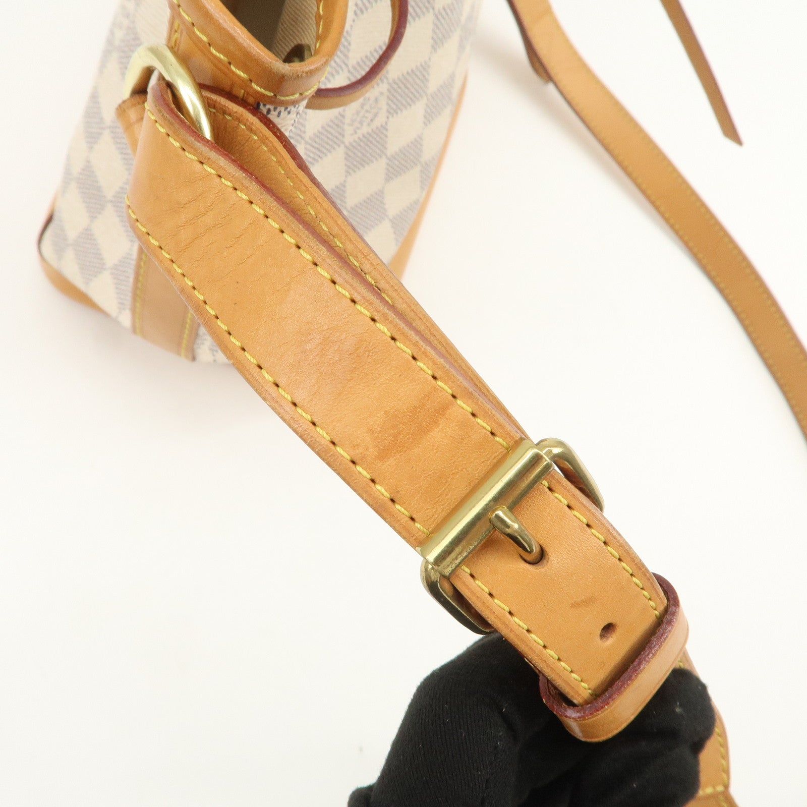 Louis Vuitton Damier Azur Canvas Leather Noe BB Shoulder Bag N41220