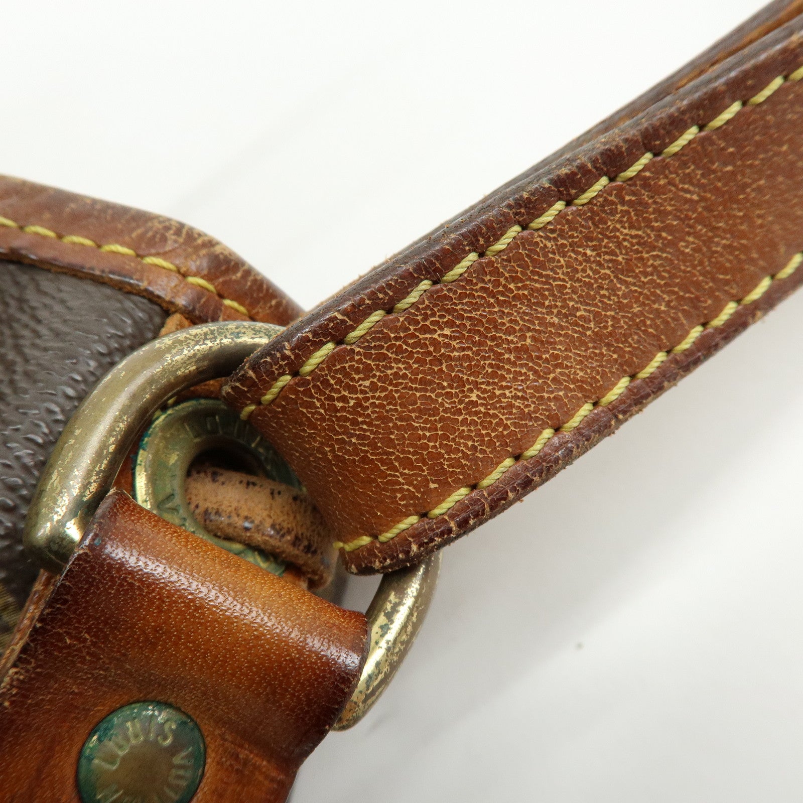 Louis Vuitton Monogram Petit Noe Shoulder Bag Brown M42226