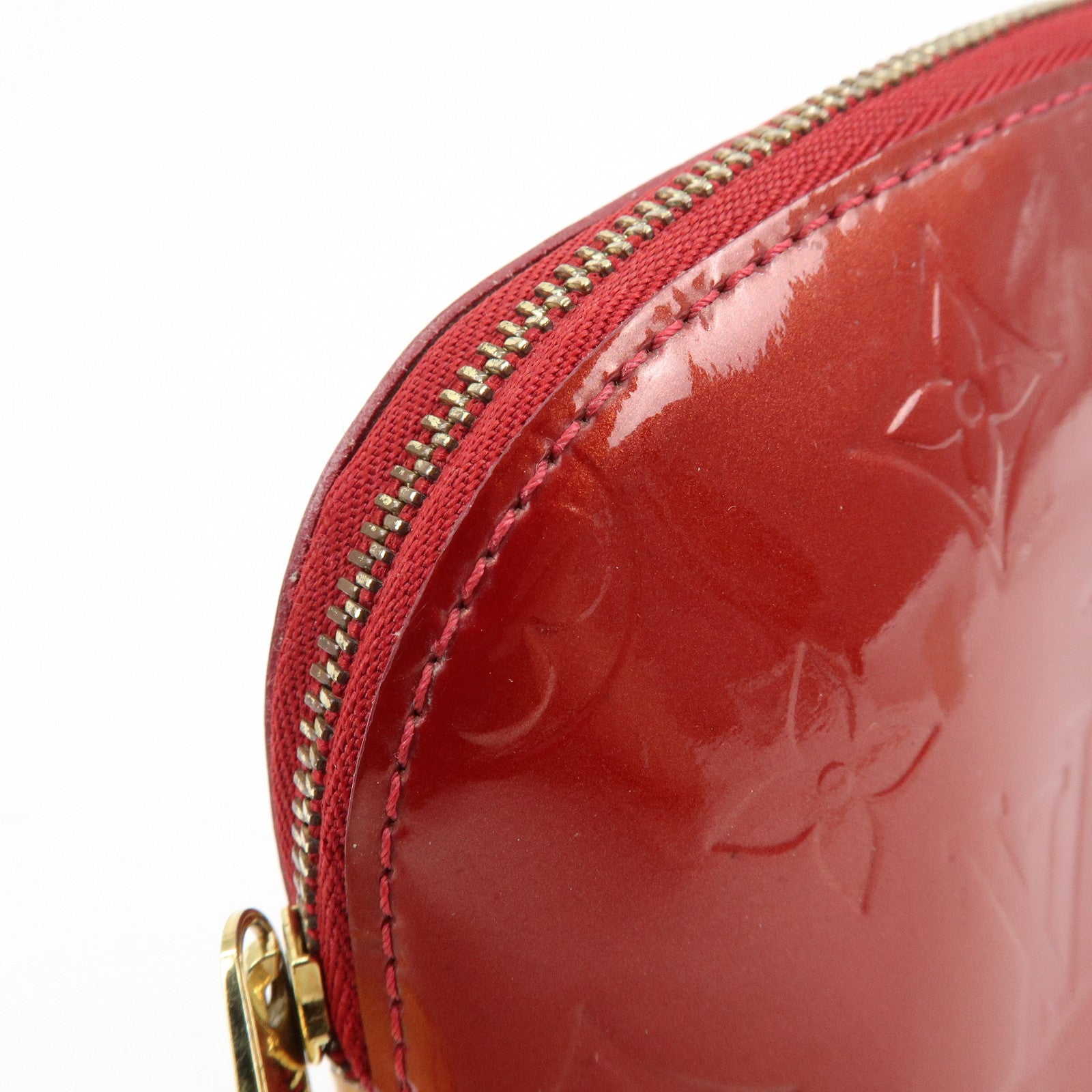 Louis Vuitton Monogram Vernis Pochette Cosmetic PM Pouch M91496
