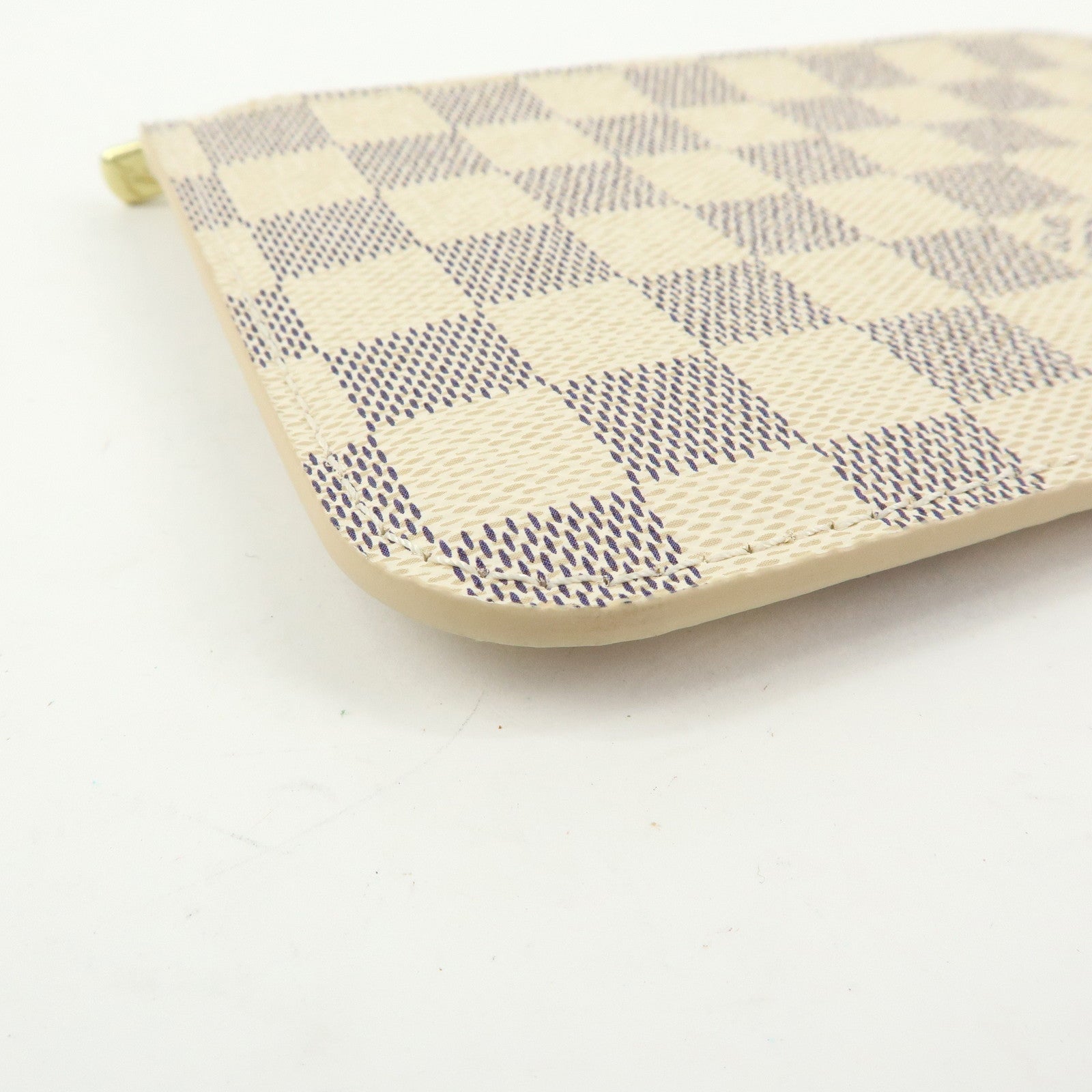 Louis Vuitton Damier Azur Canvas Pouch for Neverfull PM Pouch
