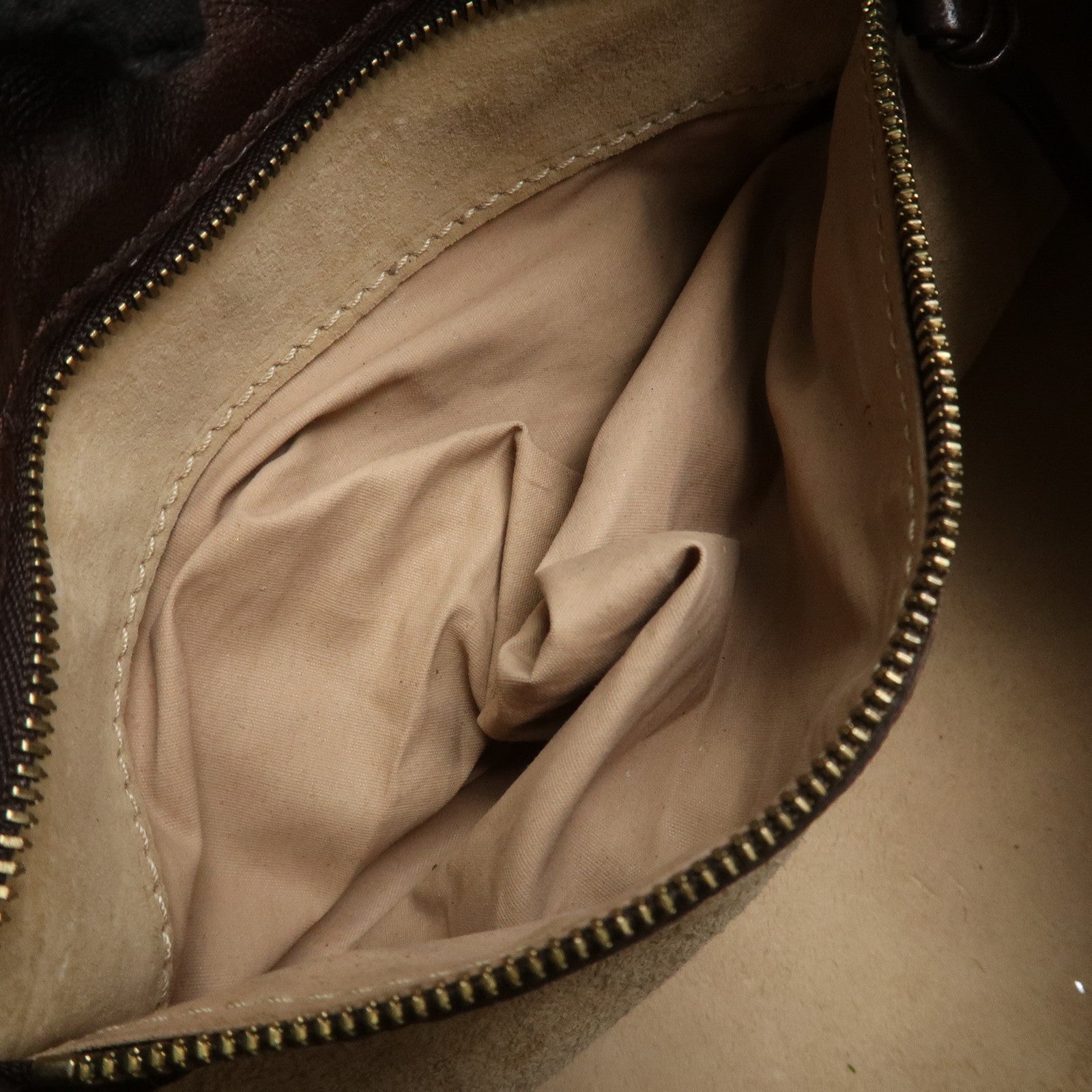 BOTTEGA VENETA Intrecciato Leather Hand Bag Brown