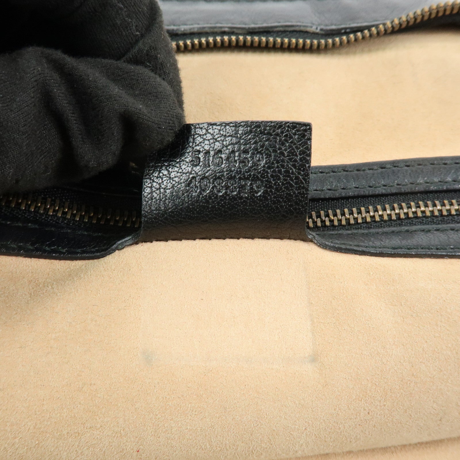 GUCCI GG Marmont Tiger Head Leather 2Way Bag Hand Bag Black 516459