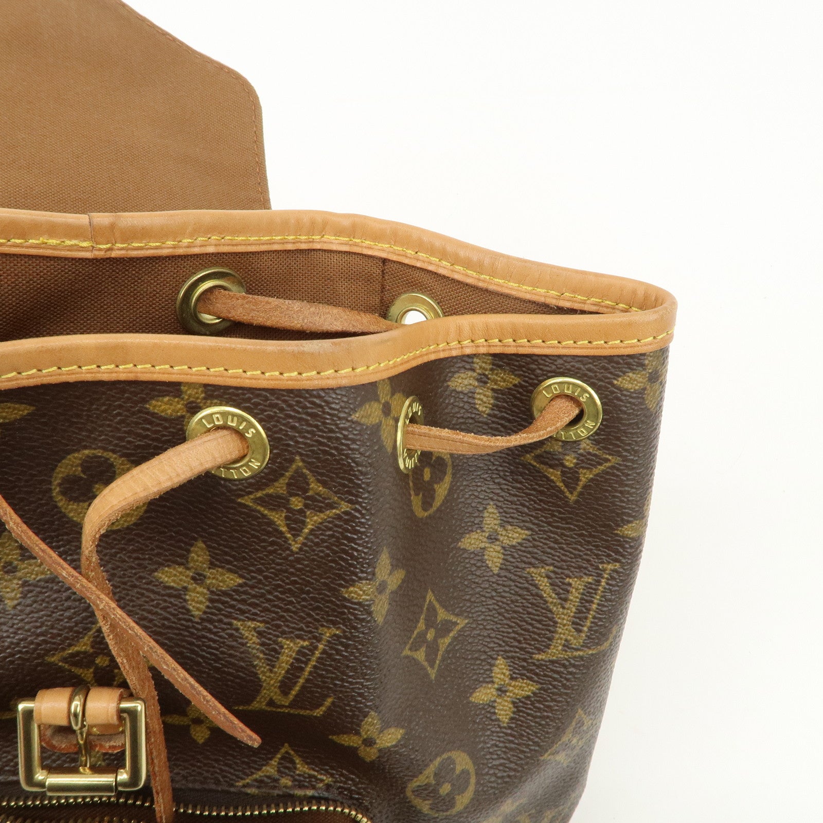 Louis Vuitton Monogram Mini Montsouris Backpack Brown M51137