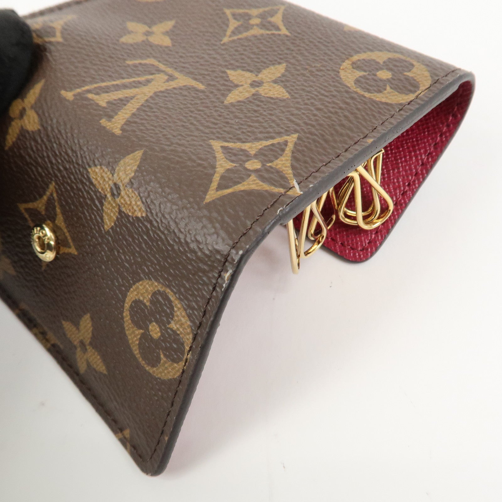 Louis Vuitton Monogram Multicles 6 Key Case Fuchsia M60701