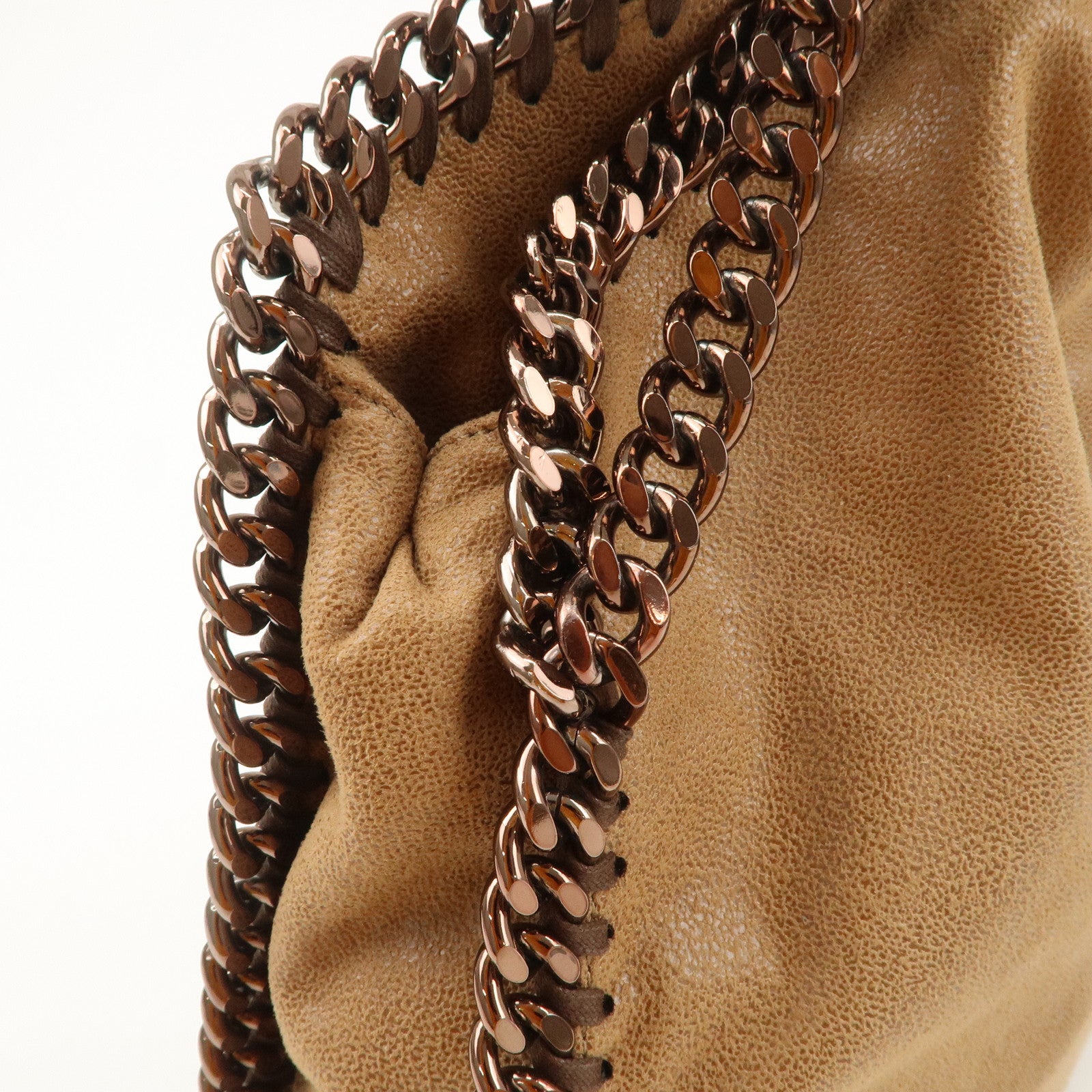 STELLA MCCARTNEY Polyester Falabella 2Way Bag Brown 234387