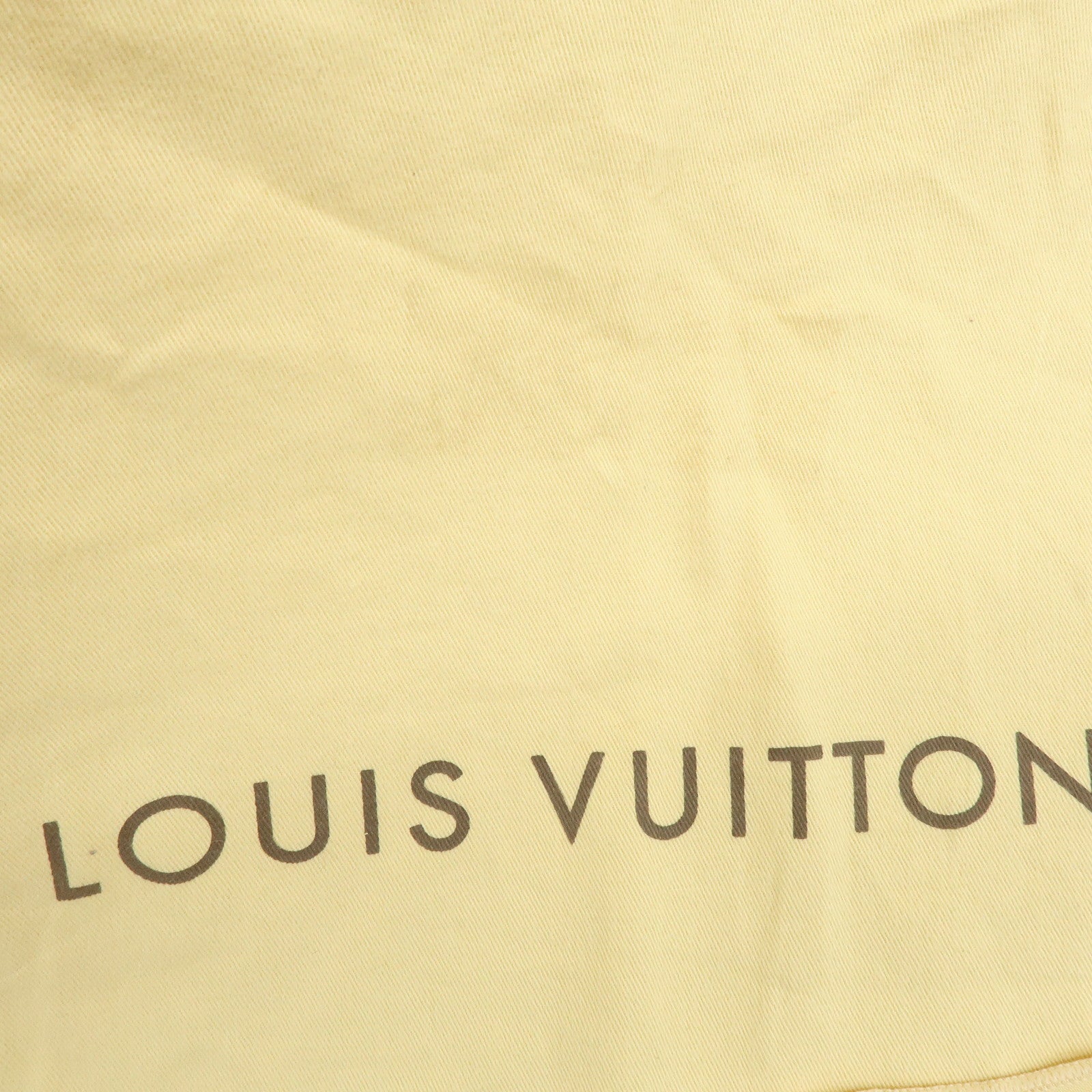 Louis Vuitton Set of 13 Dust Bag Storage Bag Flap Style Beige