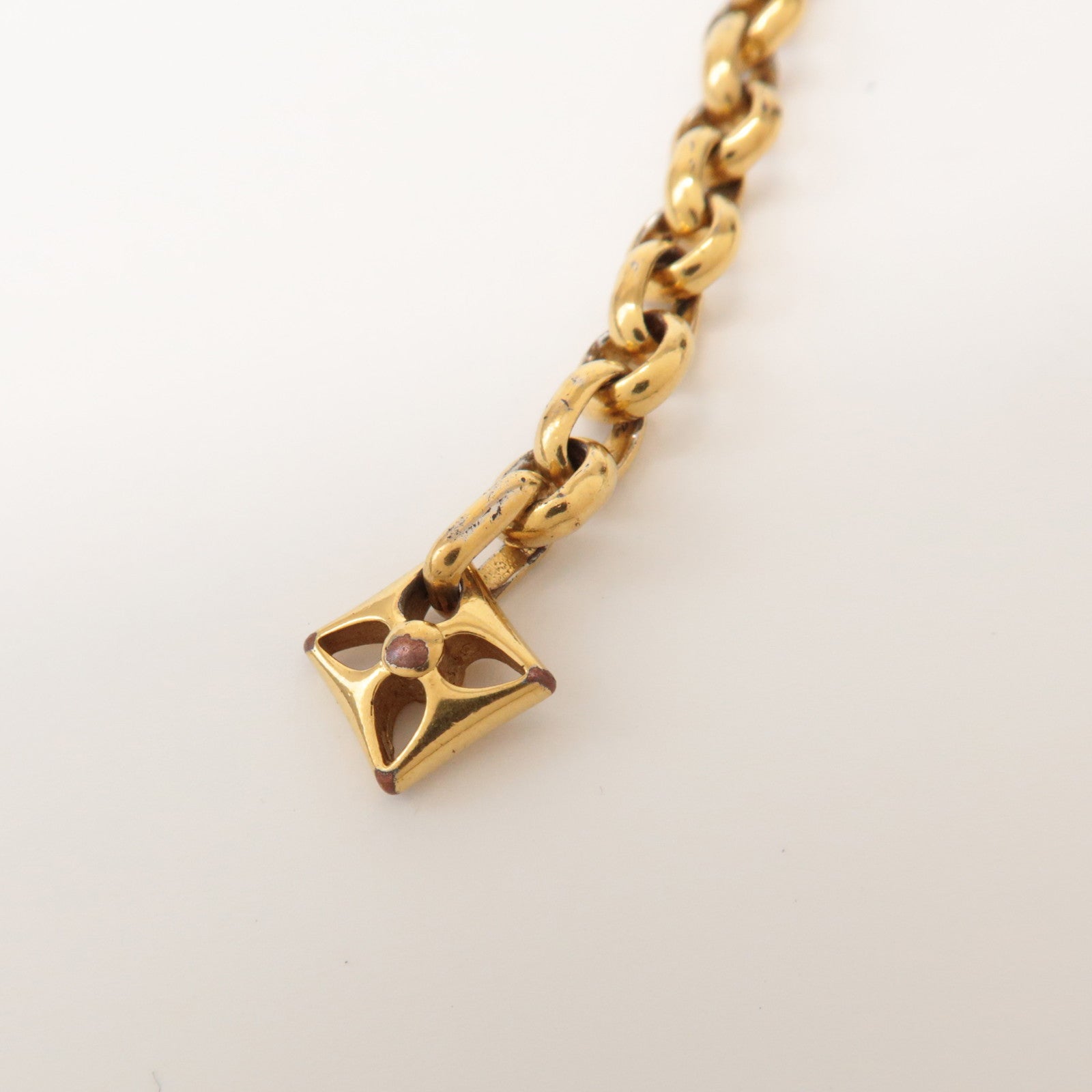 Louis Vuitton Monogram Crazy In Lock Bracelet Gold M00376