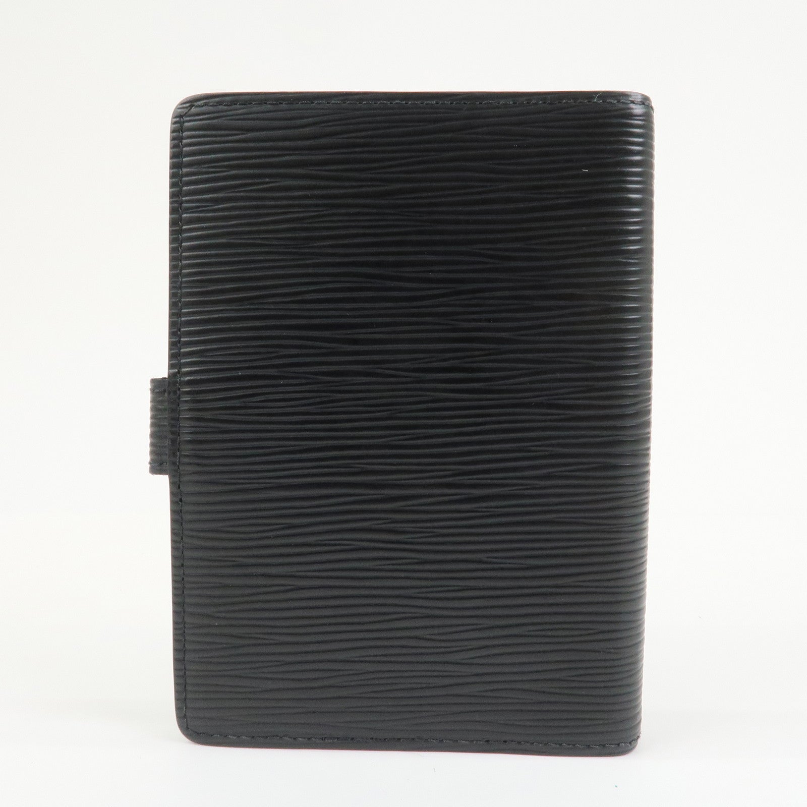 Louis Vuitton Epi Agenda PM Planner Cover Noir R20052
