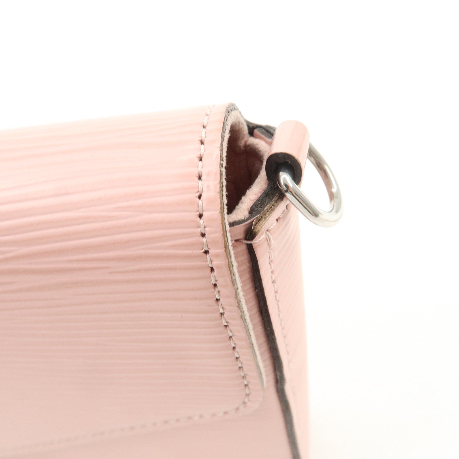 Louis Vuitton Epi Pochette Felicie Chain Shoulder Bag Pink M62467