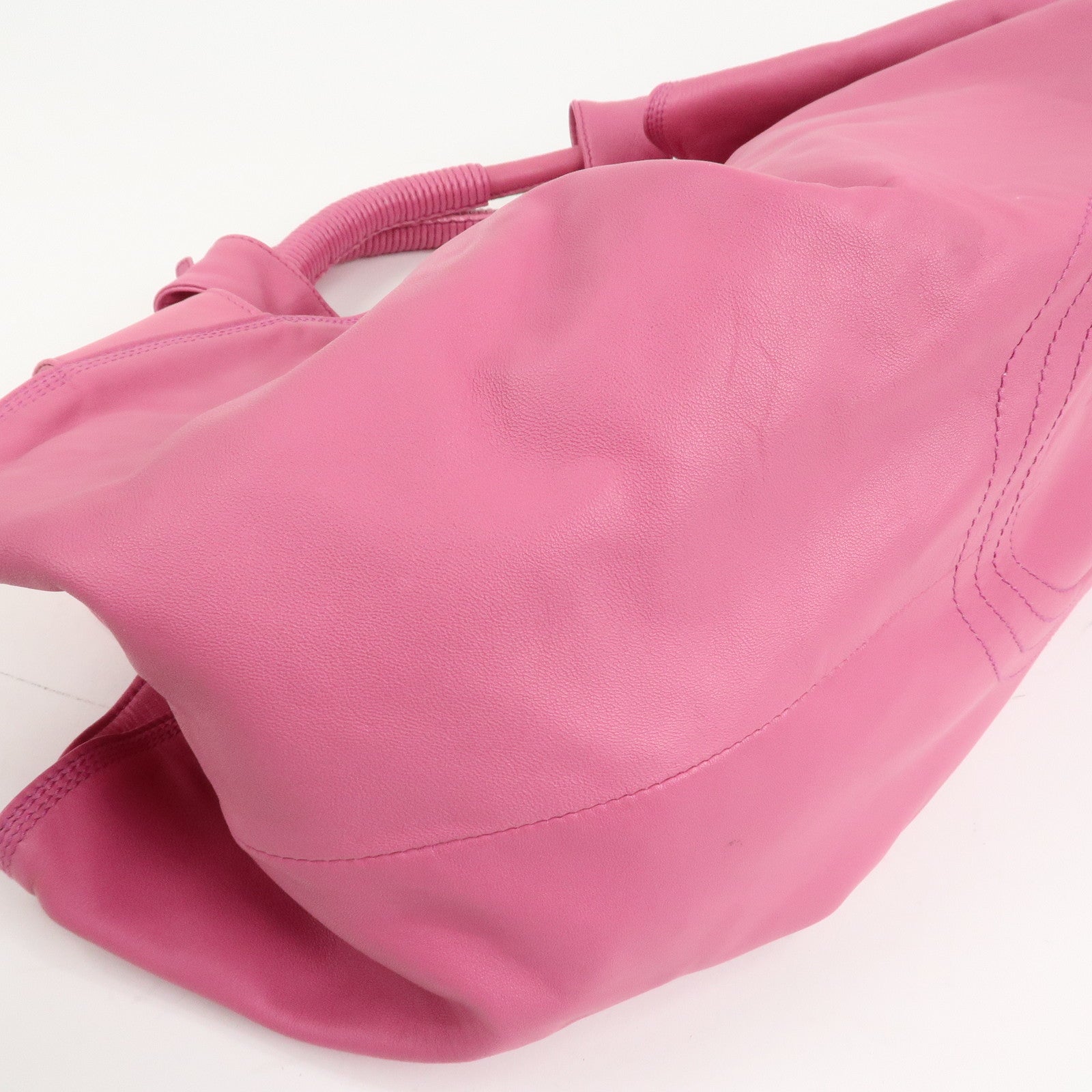 LOEWE Anagram Nappa Aire Leather Hand Bag Shoulder Bag Pink