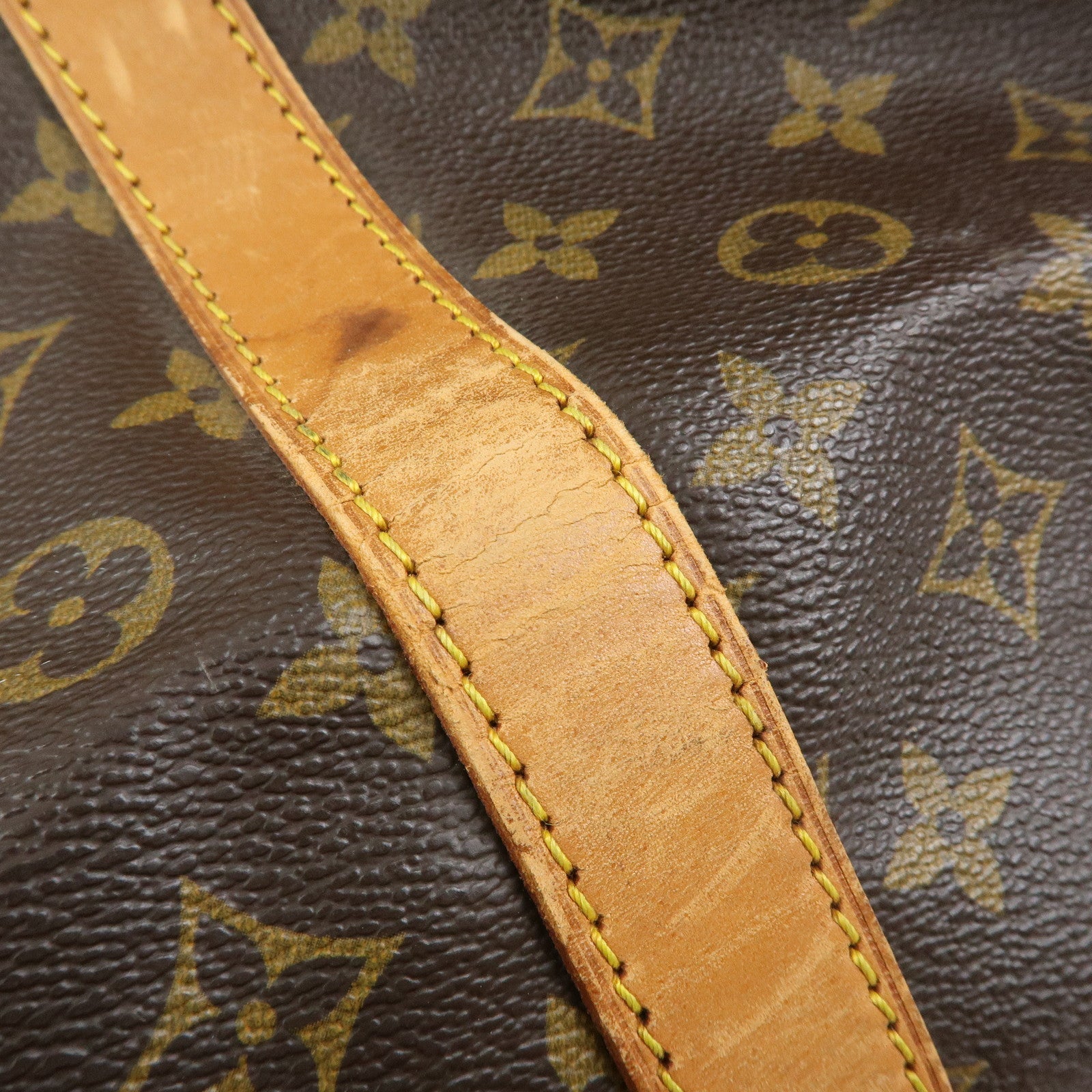 Louis Vuitton Monogram Keep All Bandouliere 60 Boston Bag M41412