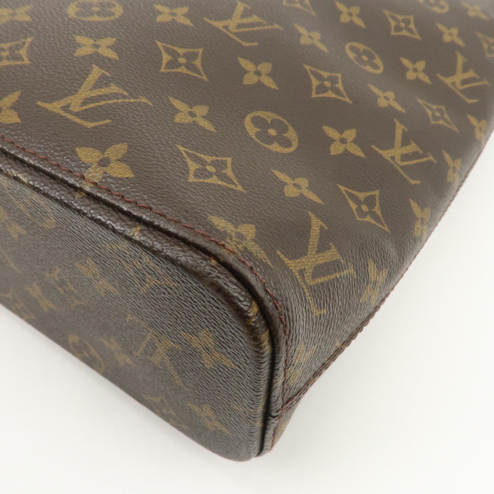 Louis Vuitton Monogram Luco Tote Bag Shoulder Bag Brown M51155