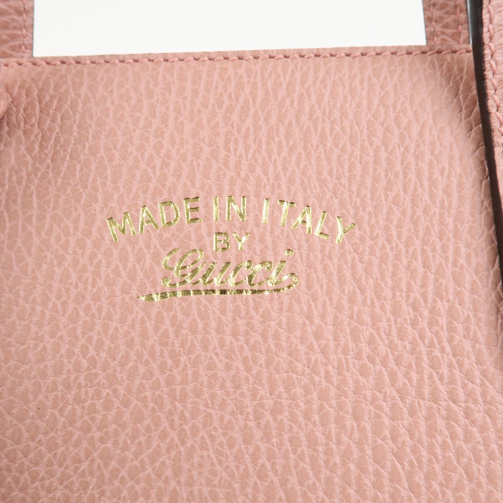 GUCCI Swing Mini GG Marmont 2Way Hand Bag Shoulder Bag Pink 368827