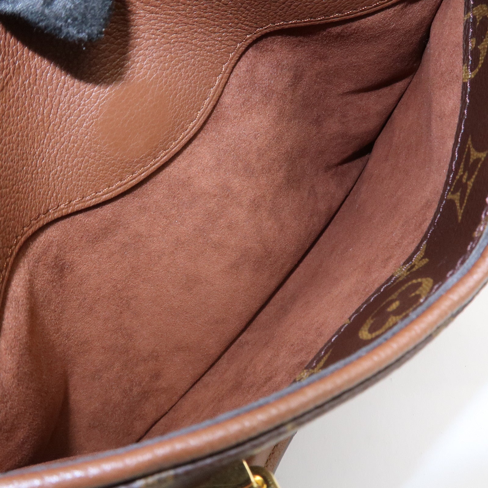 Louis Vuitton Monogram Pallas BB 2Way Bag Hand Bag Brown M43235