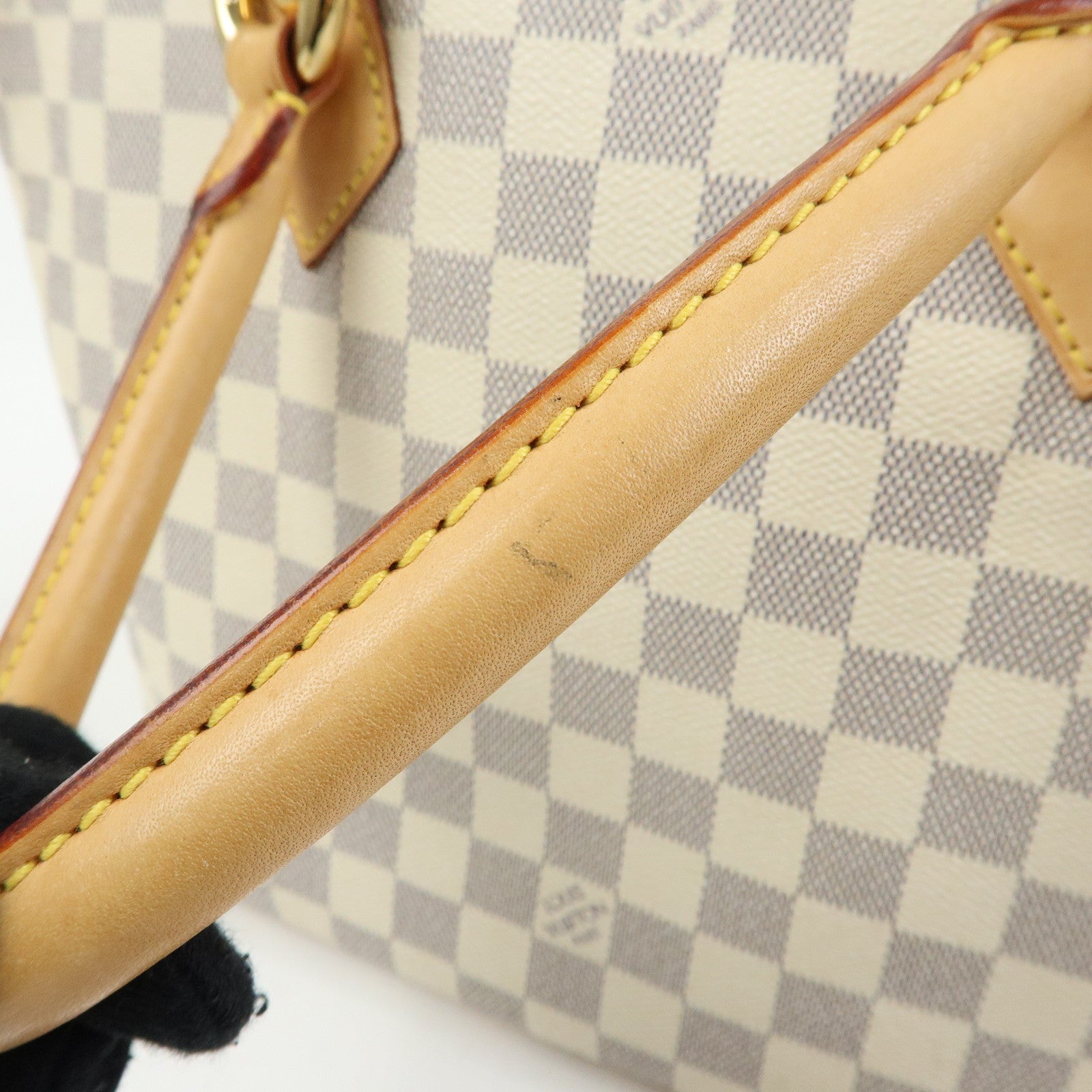 Louis Vuitton Damier Azur Saleya PM Tote Bag Hand Bag N51186