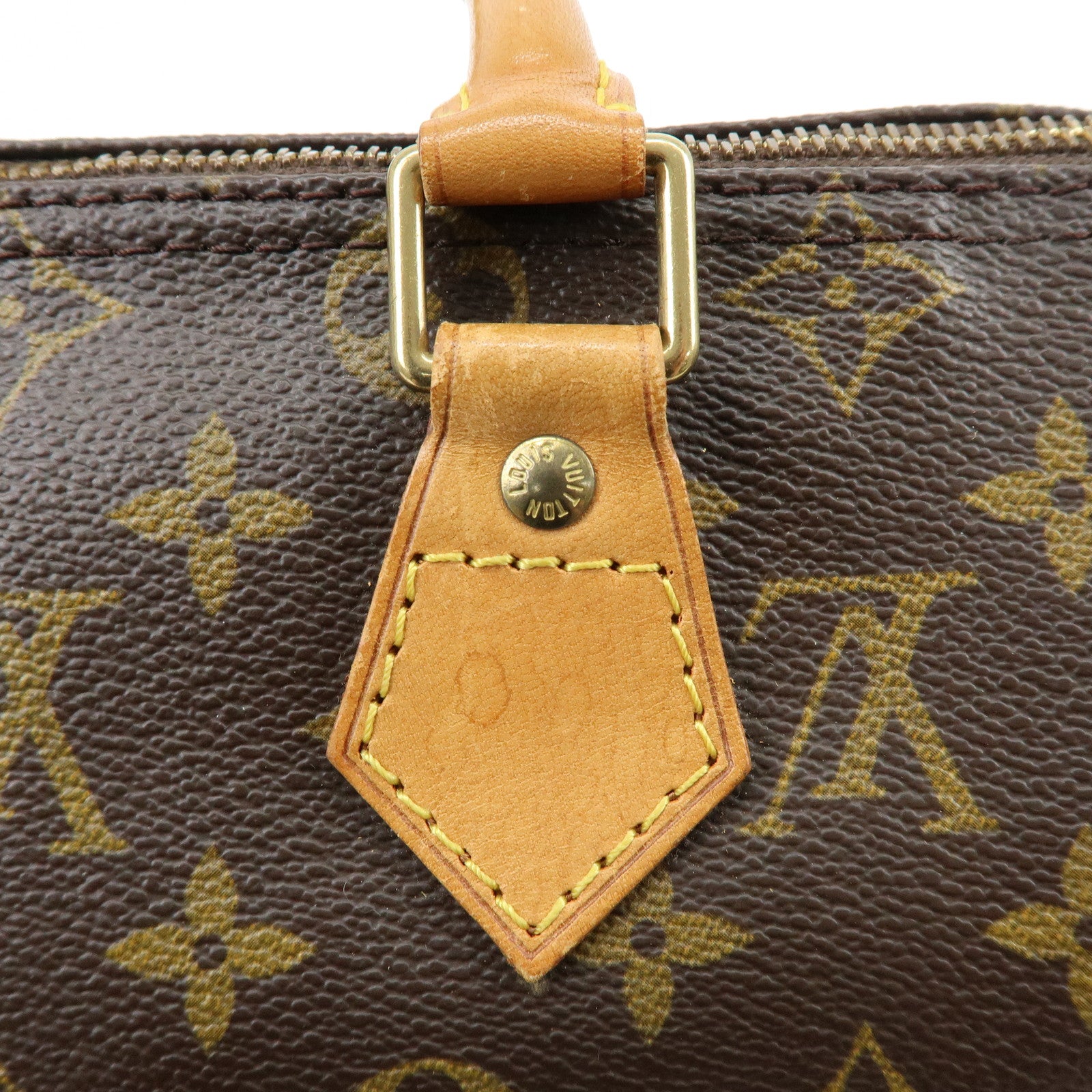 Louis Vuitton Monogram Speedy 25 Boston Bag Hand Bag Brown M41528