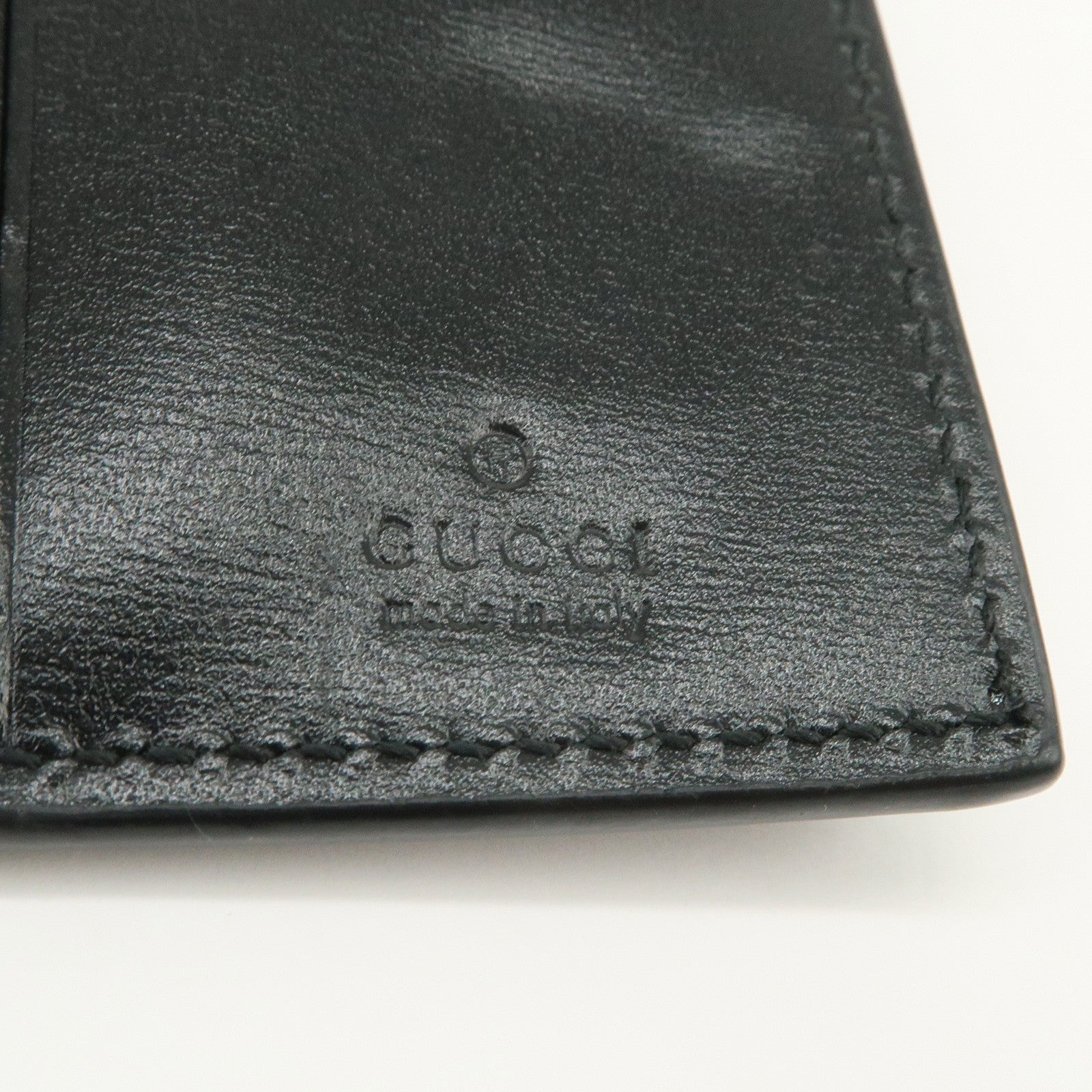 GUCCI GG Marmont Leather 6 Rings Key Case Key Holder Black 435305