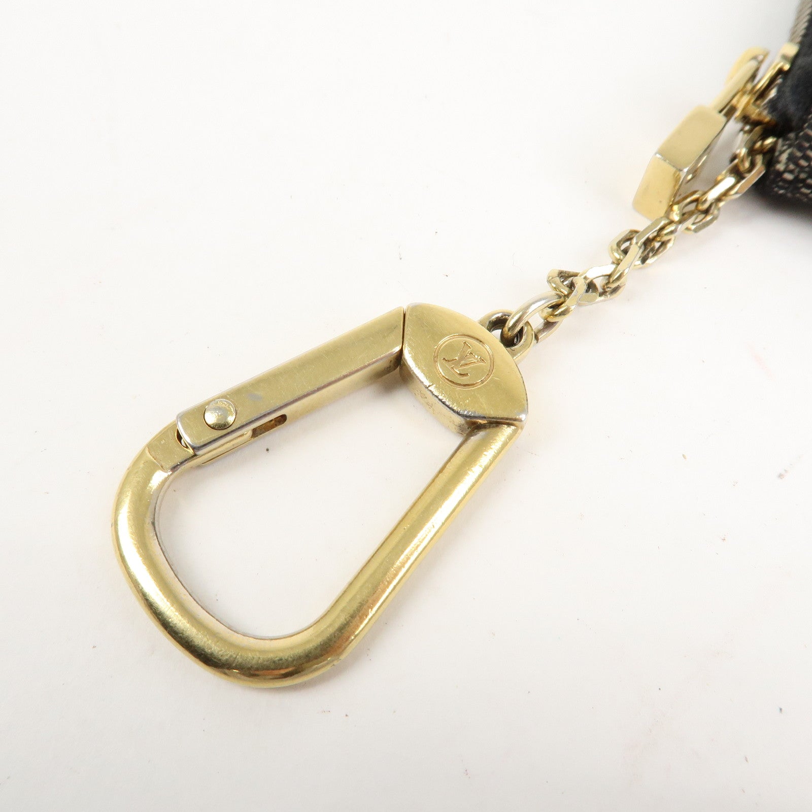 Louis Vuitton Monogram Idylle Canvas Pochette Cle Coin Case M62995 Used