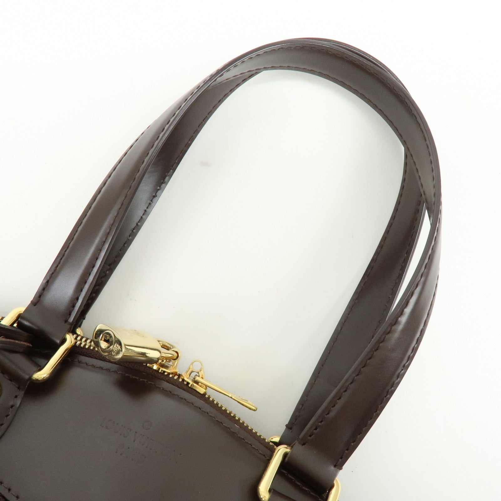 Louis Vuitton Damier Ebene Verona PM Hand Bag Brown