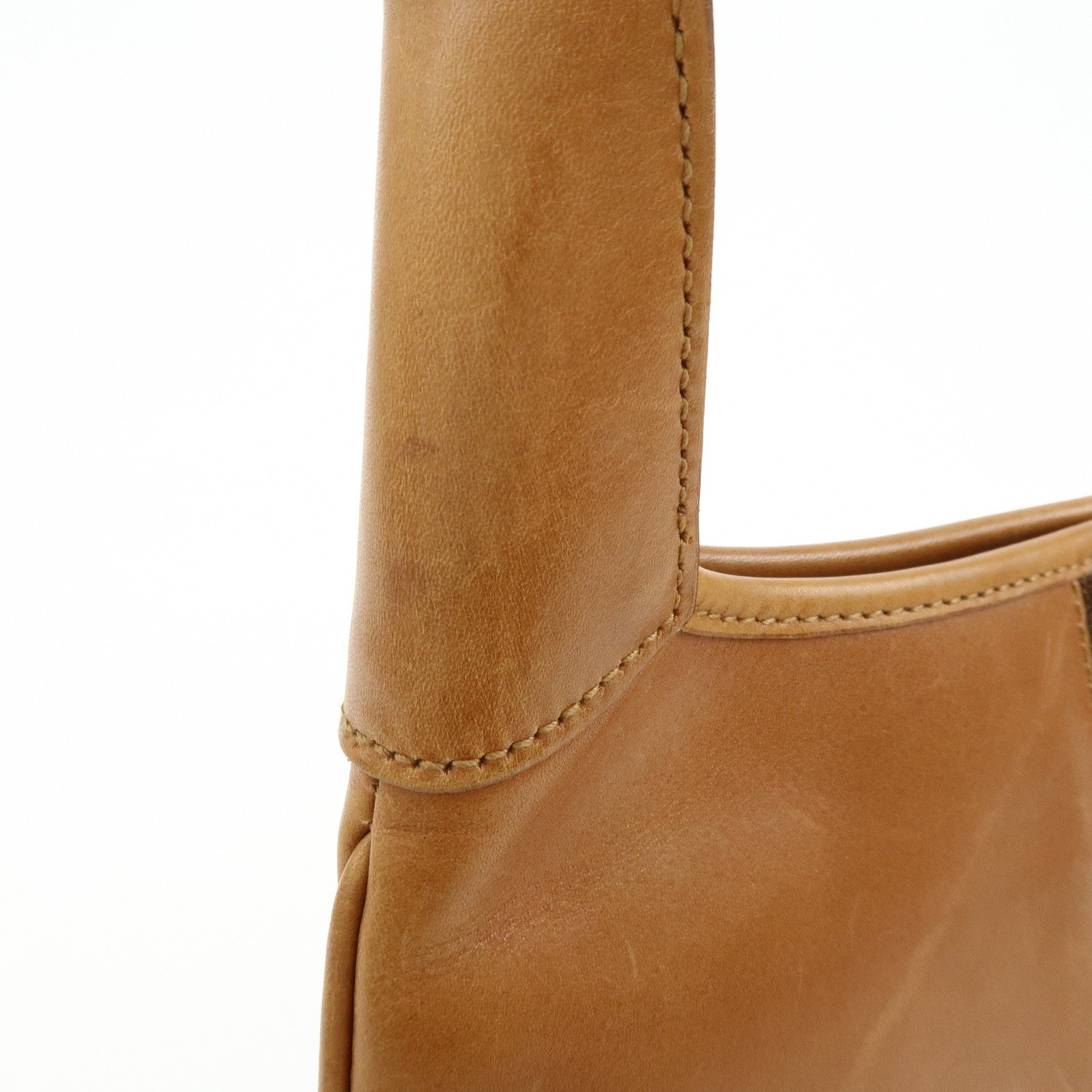 GUCCI Kandinsky Leather Shoulder Bag Hand Bag Brown 001.4057