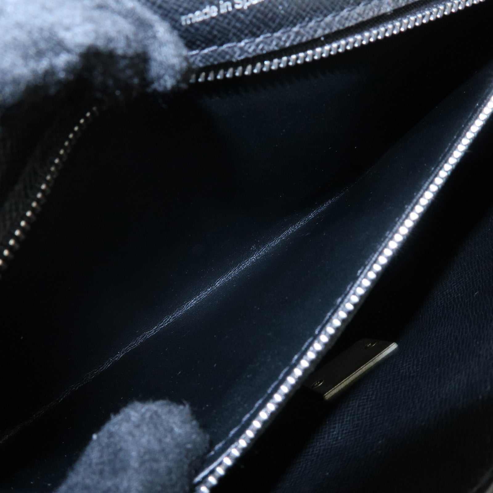 Louis Vuitton Taiga Leather Selenga Clutch Bag Ardoise M30782