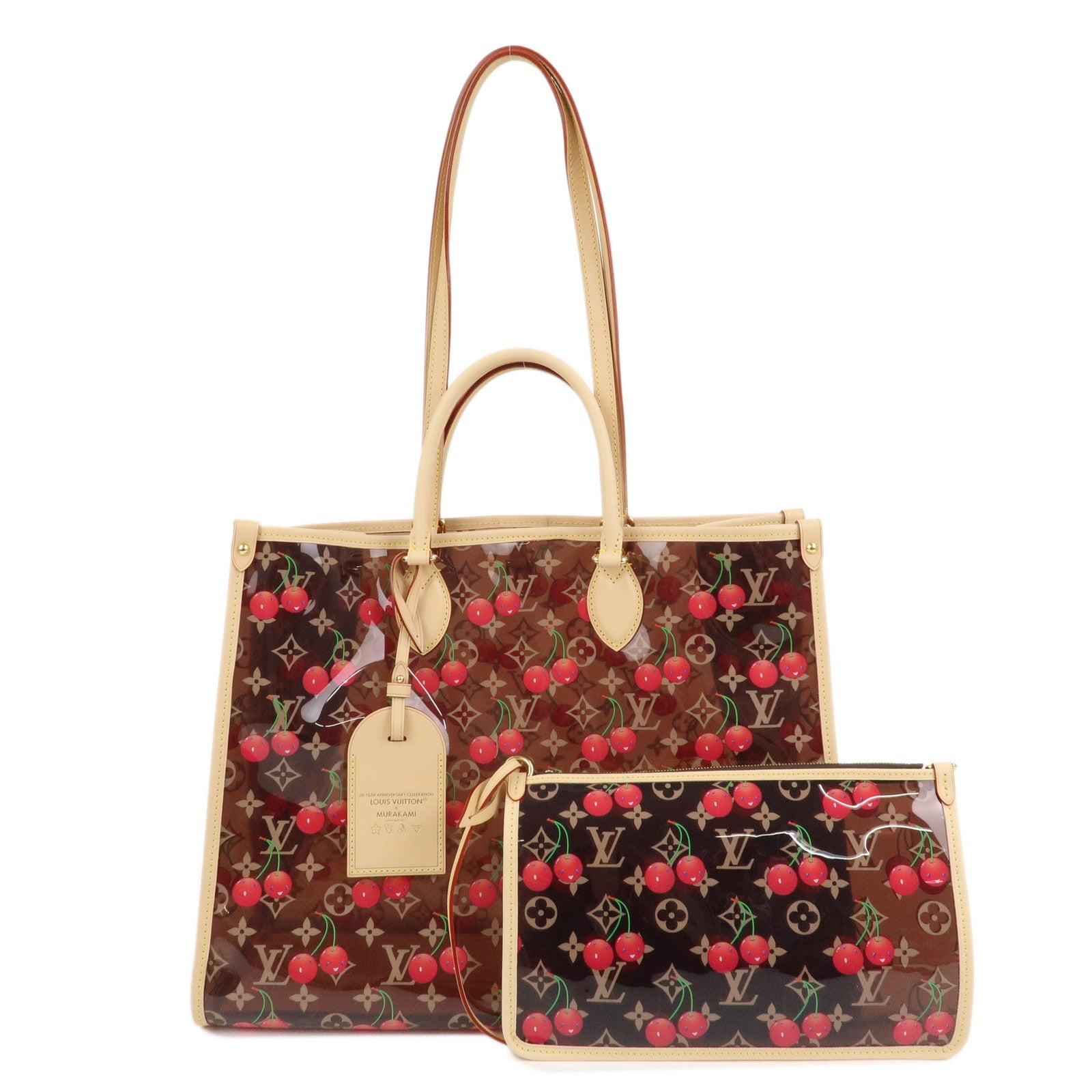 Louis Vuitton Monograml Cherry LV×TM OnTheGo GM Hand Bag M14306