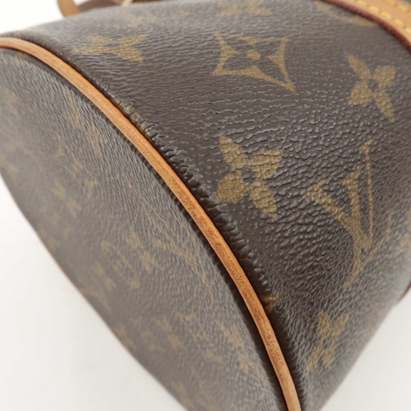 Louis Vuitton Monogram Papillon 30 Hand Bag New Style M51385 Used