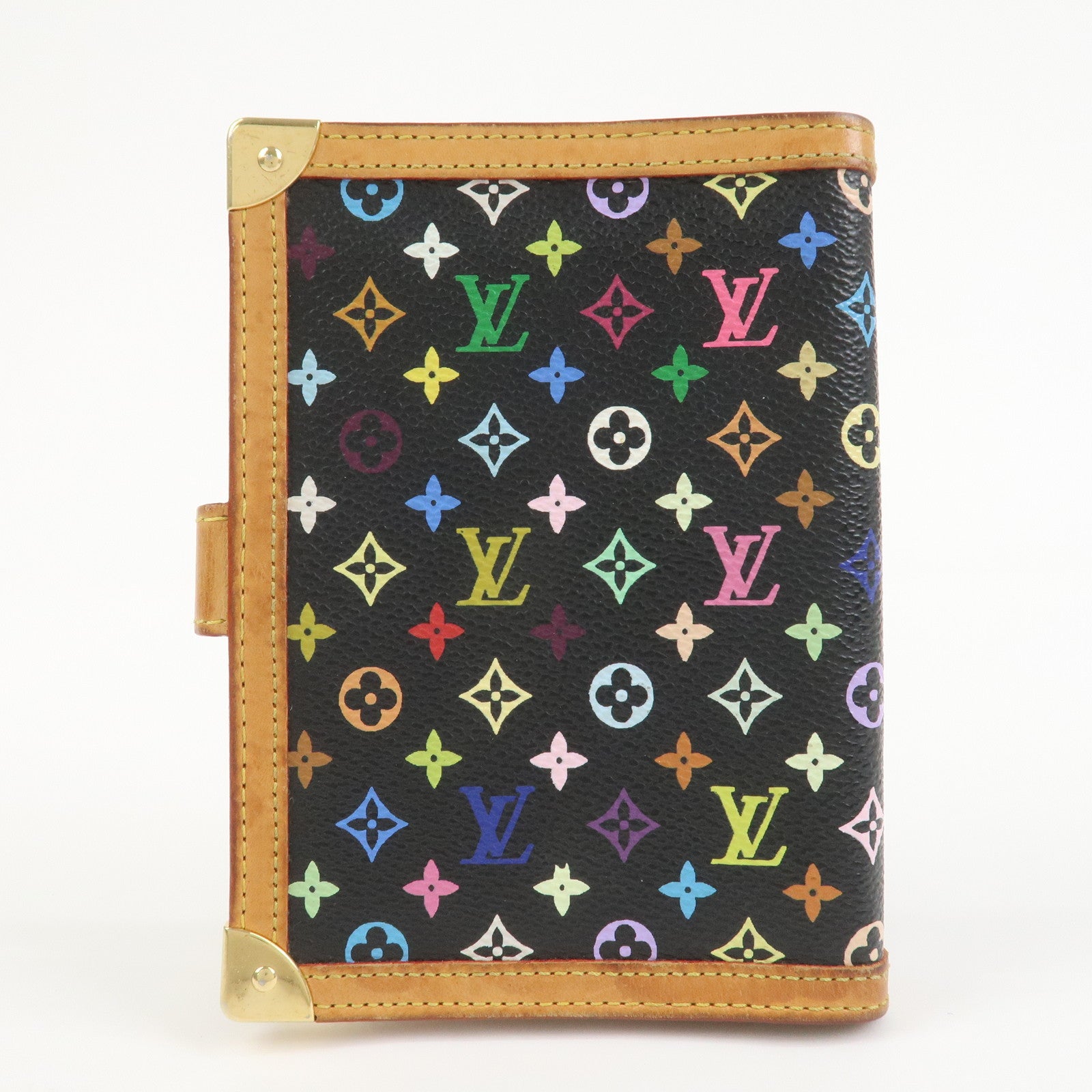 Louis Vuitton Monogram Multi Color Agenda PM Planner Cover R20895
