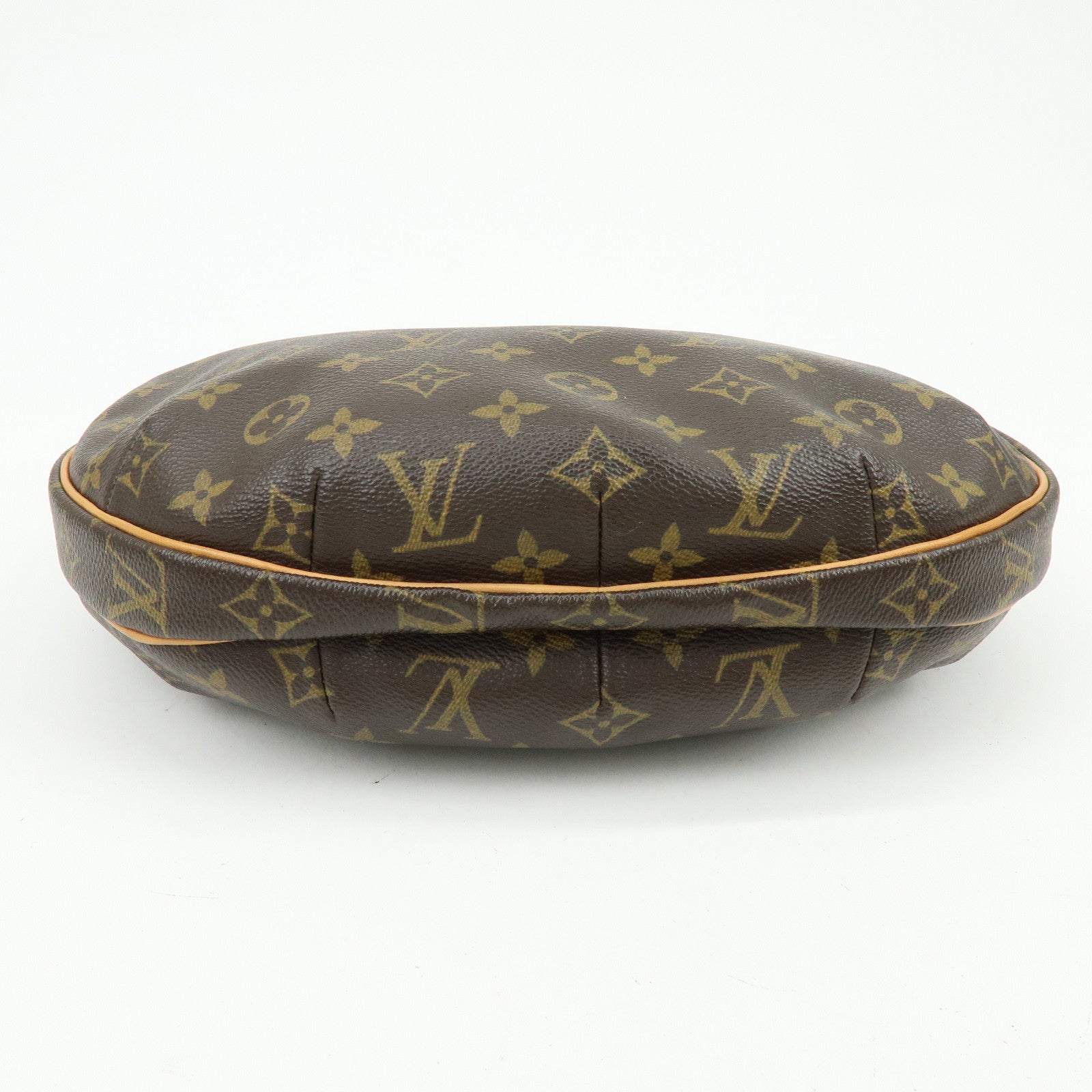 Louis Vuitton Monogram Croissant MM Shoulder Bag Brown M51512