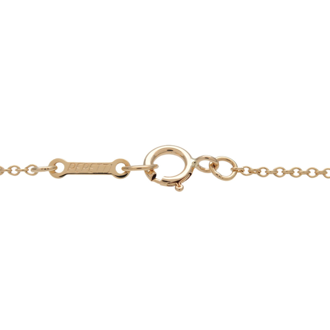 Tiffany & Co Bean Necklace Small K18YG 750YG Yellow Gold