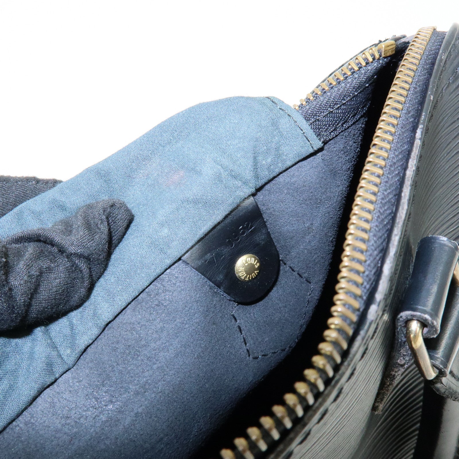 Louis Vuitton Epi Speedy 25 Boston Bag Hand Bag Noir Black M43012