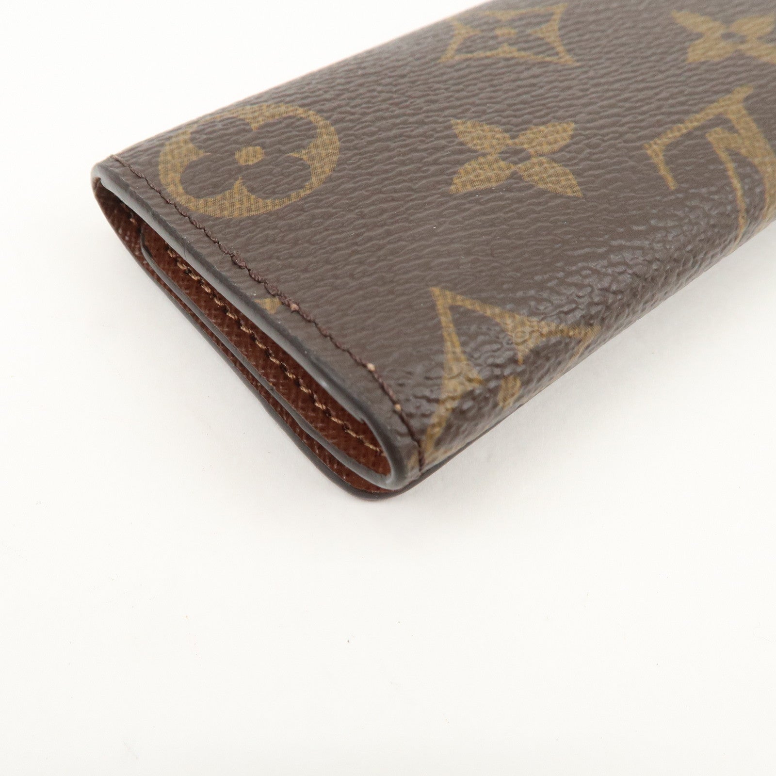 Louis Vuitton Monogram Multicles 4 Key Case Key Holder Brown M6263