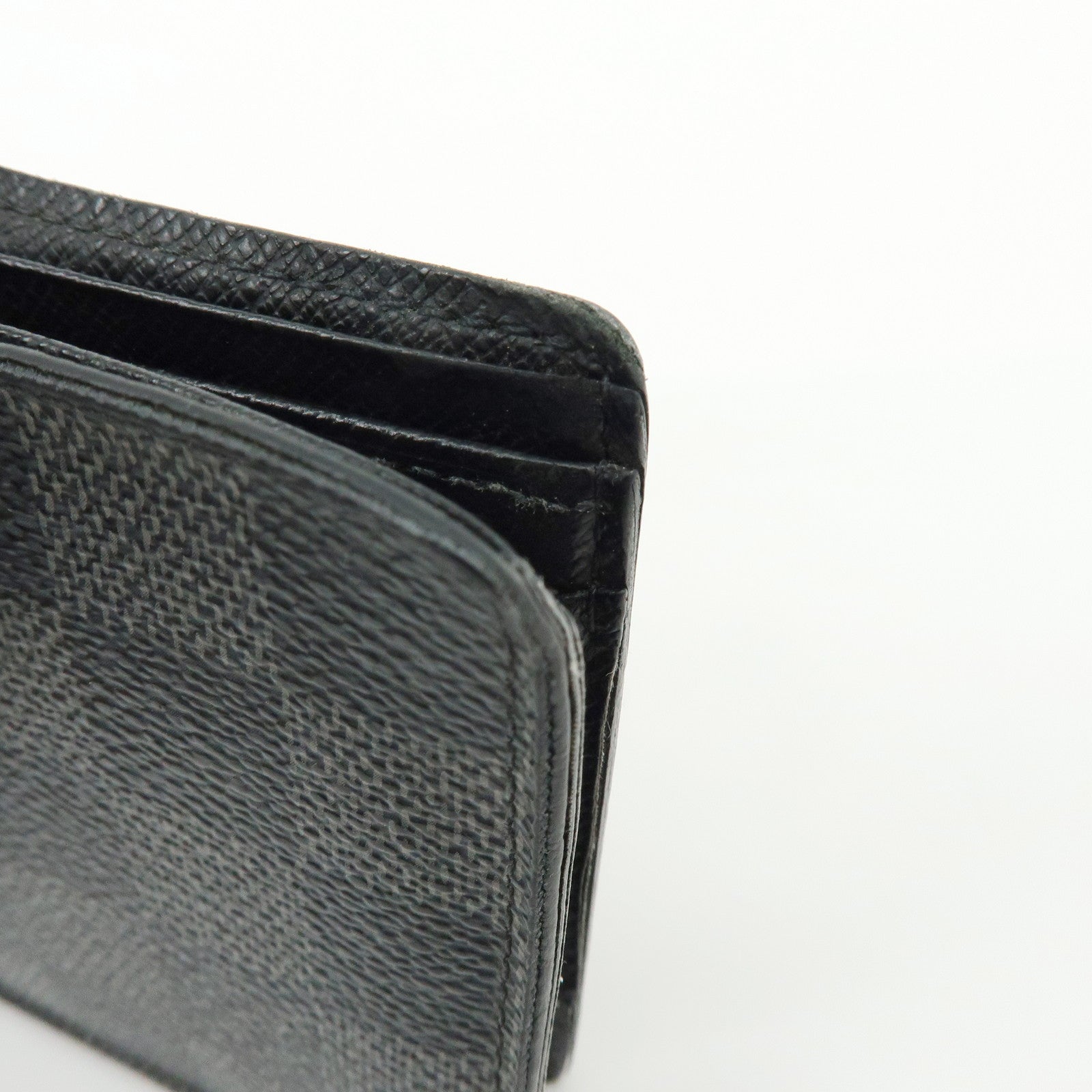 Louis Vuitton Damier Graphite Set of Compact Wallet N62664/N62663