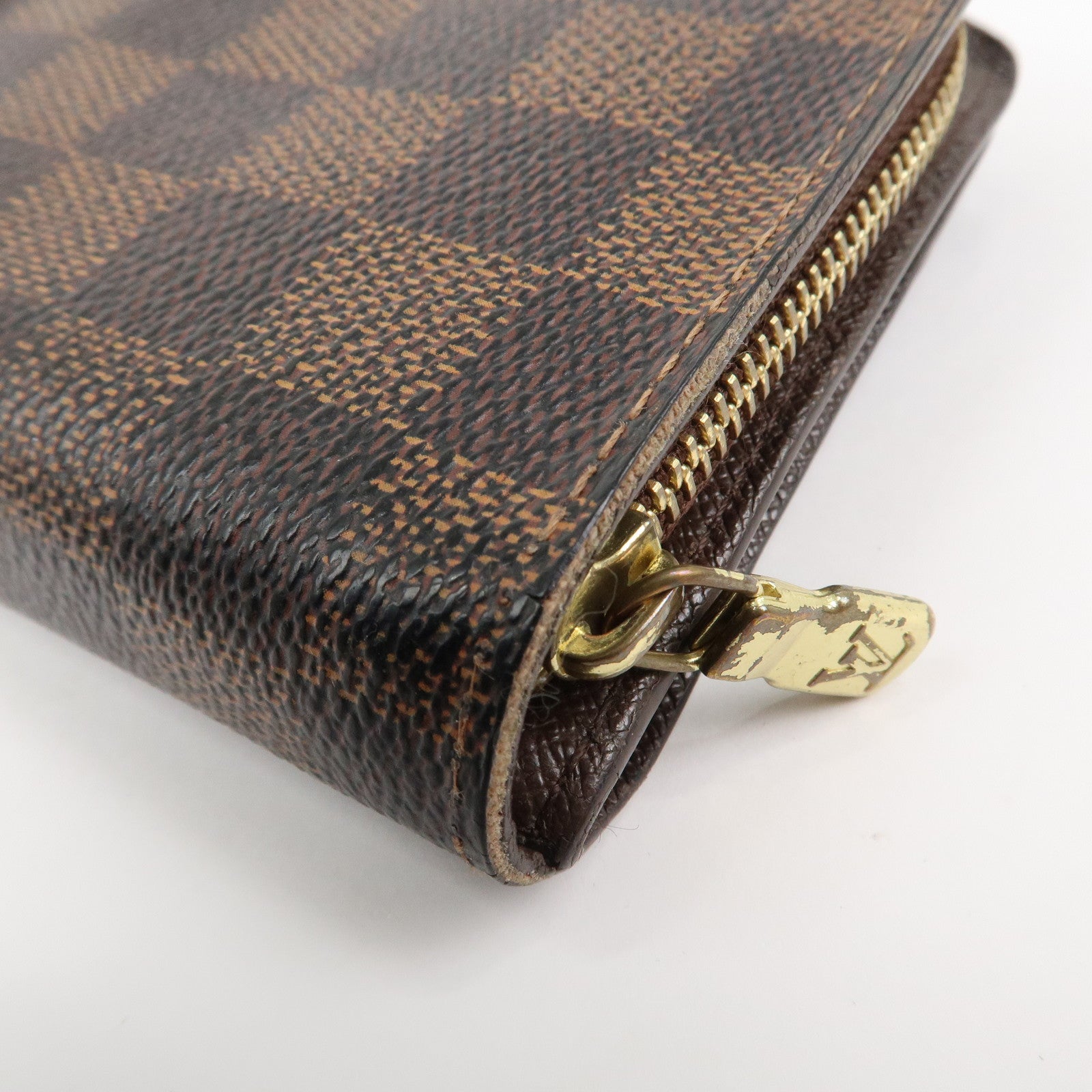 Louis Vuitton Damier Compact Zippy Bi-fold Small Wallet N61668