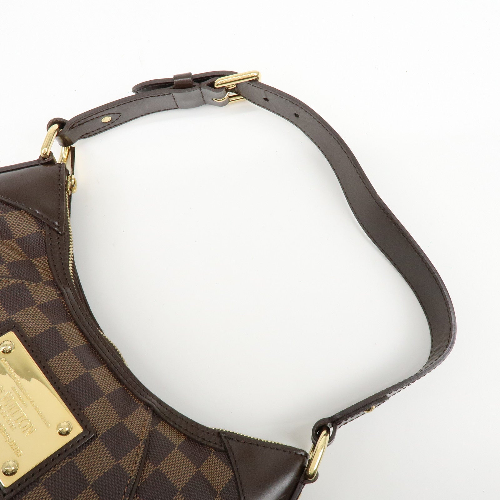 Louis Vuitton Damier Ebene Thames PM Shoulder Bag Hand Bag N48180