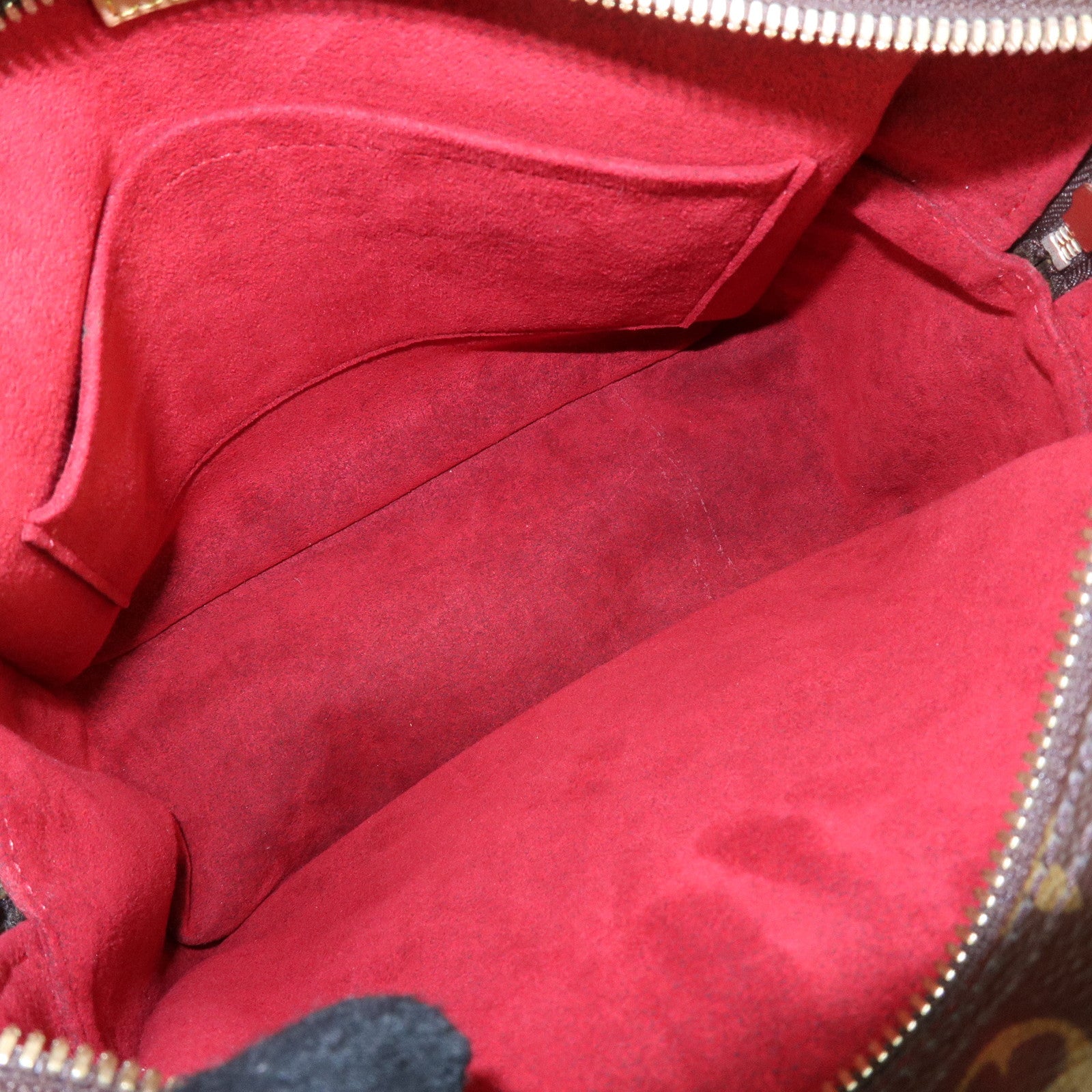 Louis Vuitton Monogram Excentri Cite Canvas Hand Bag Brown M51161