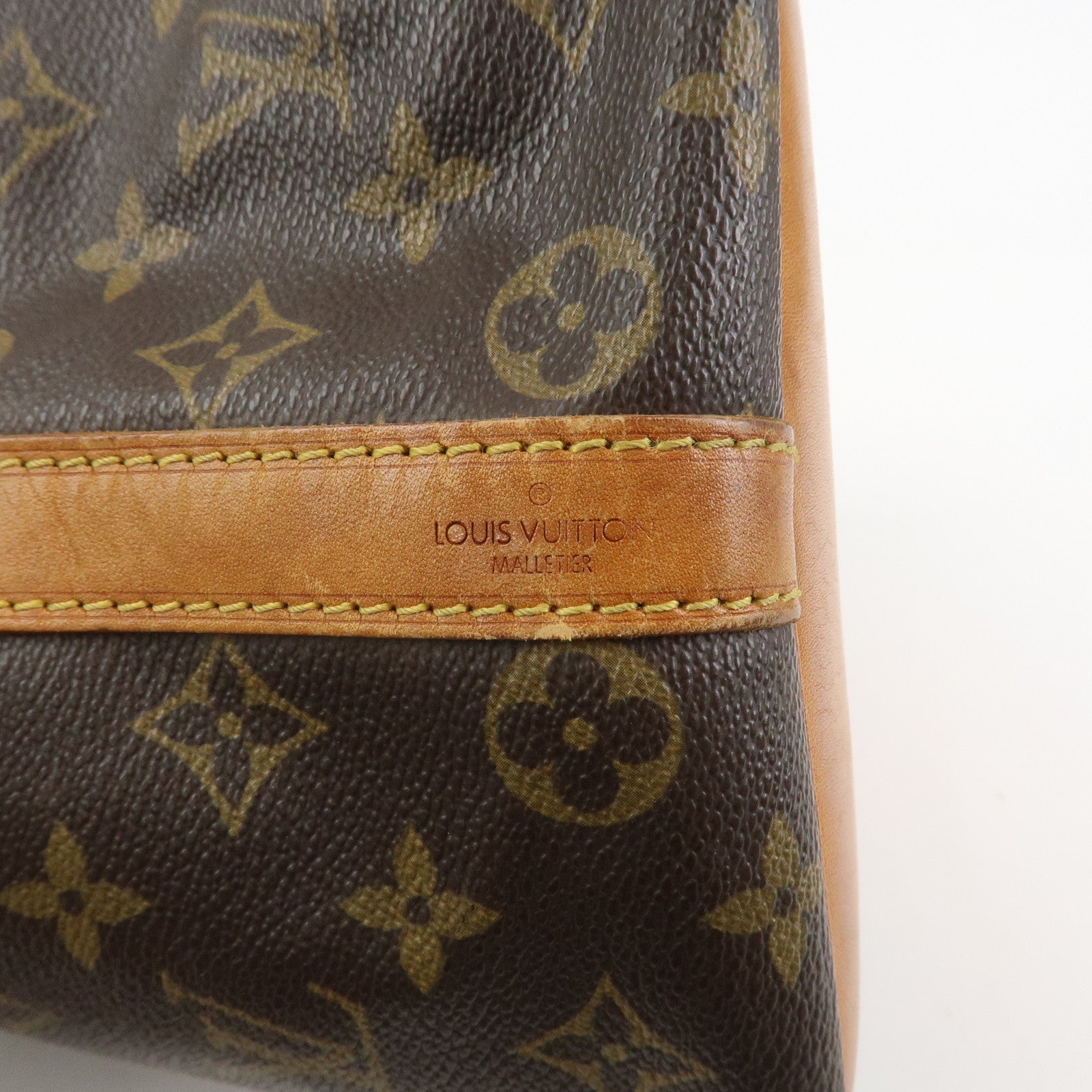 Louis Vuitton Monogram Petit Noe Shoulder Bag Brown M42226