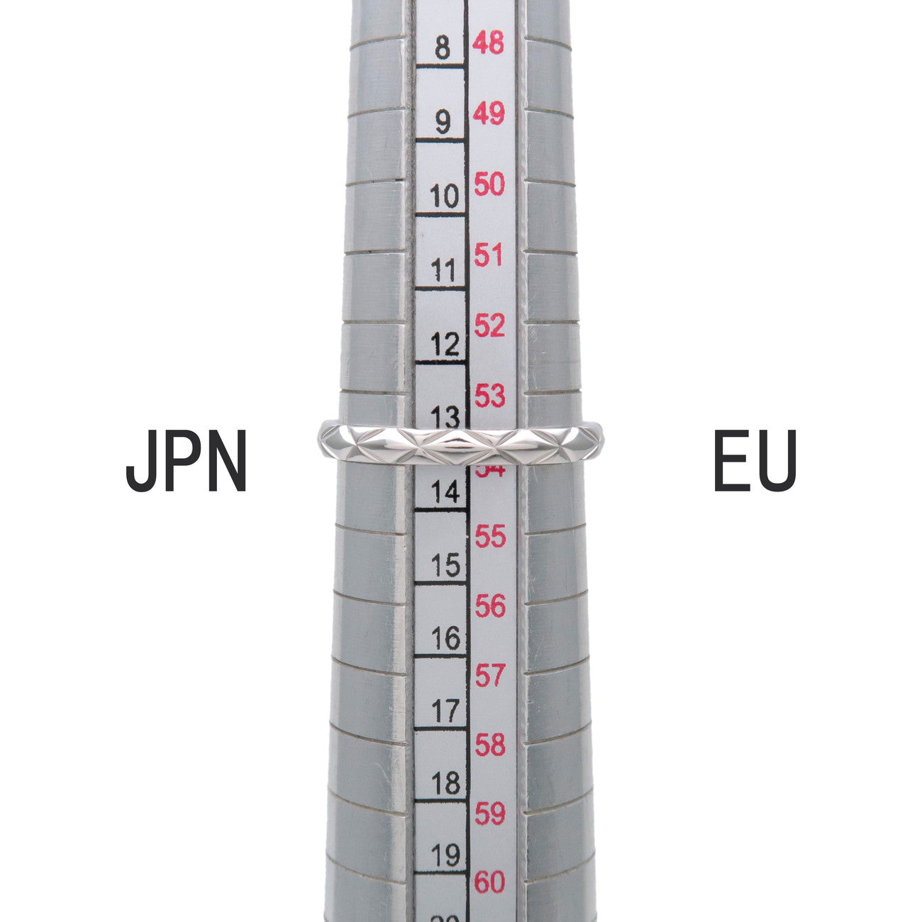 CHANEL Matelasse Ring PT950 Platinum US6.5 EU54 HK15 J2820