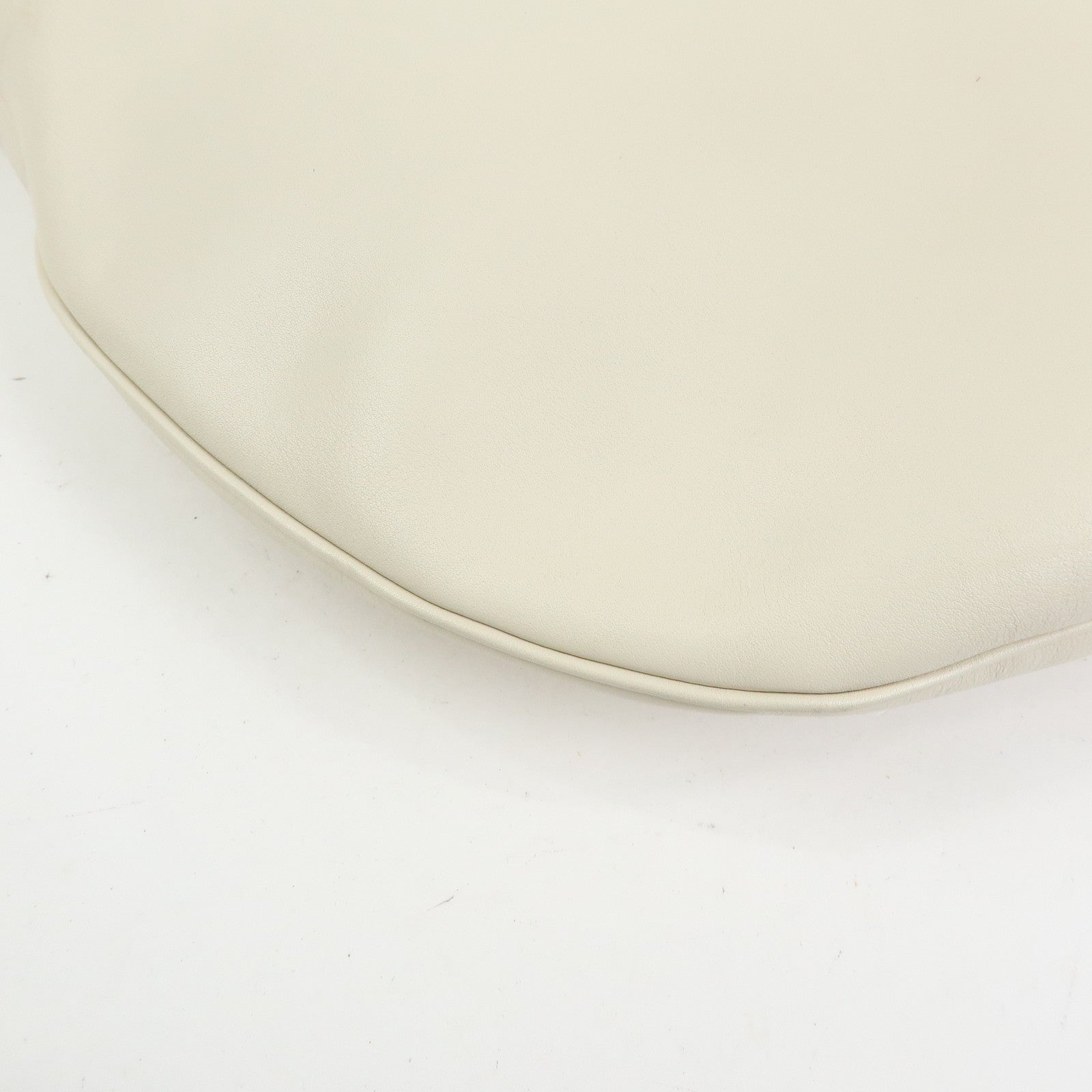 GUCCI Sherry Leather Shoulder Bag Hand Bag Ivory 154401