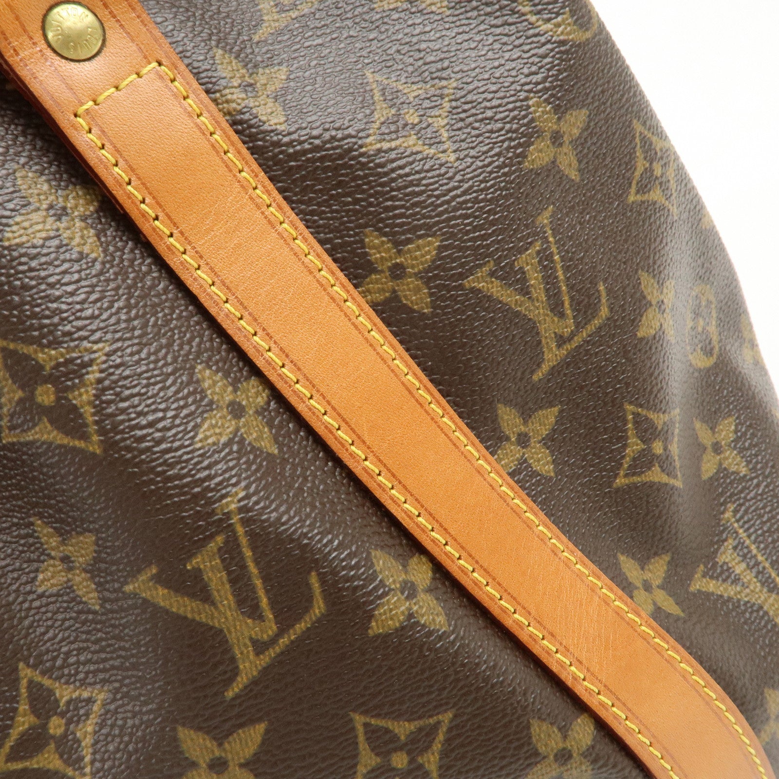 Louis Vuitton Monogram Petit Noe Shoulder Bag Brown M42226