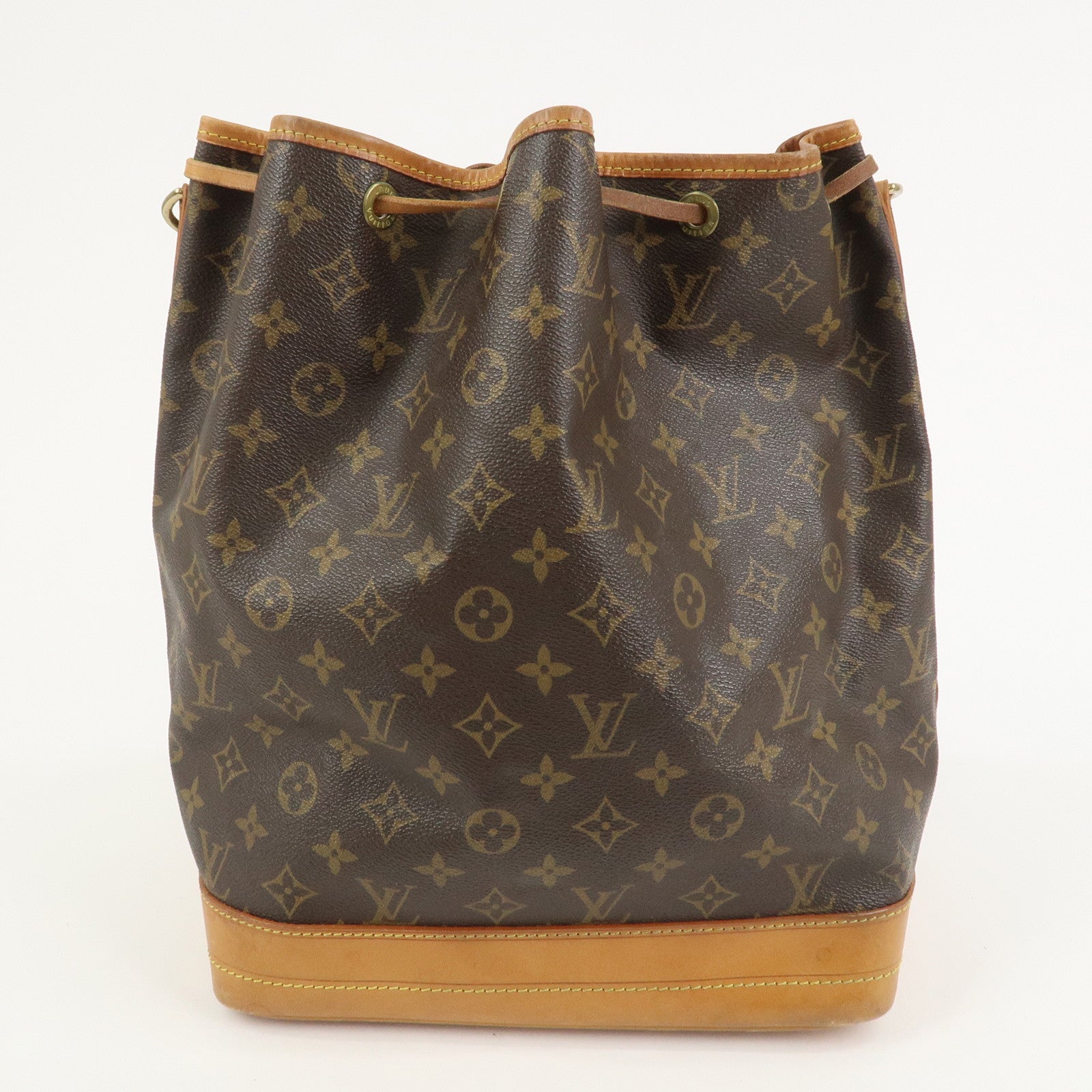 Louis Vuitton Monogram Noe Shoulder Bag Hand Bag Brown M42224