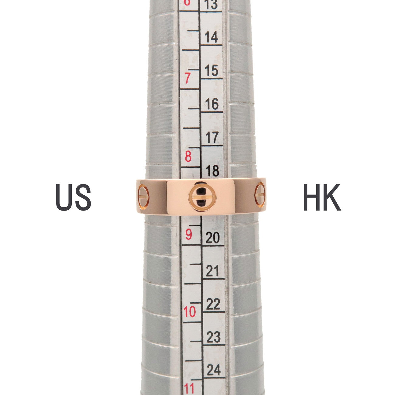 Cartier Love Ring K18 750PG #58 Rose Gold US8.5 EU58 HK18.5