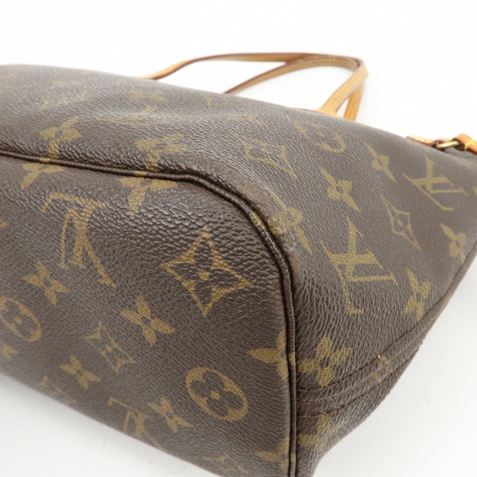 Louis Vuitton Monogram Neverfull PM Tote Bag Hand Bag M40155